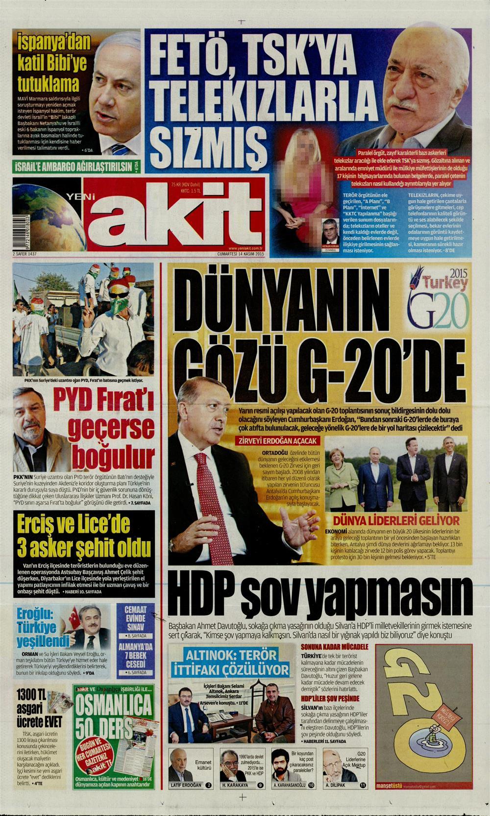 Gazeteler bugün ne yazdı? - 732