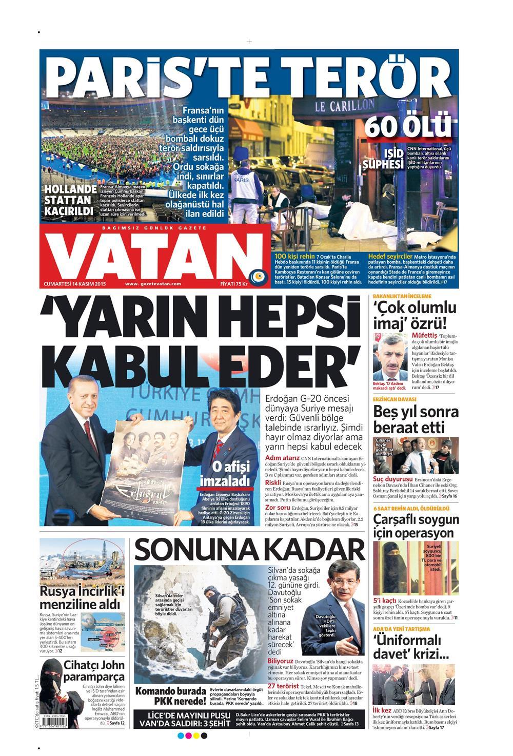 Gazeteler bugün ne yazdı? - 545