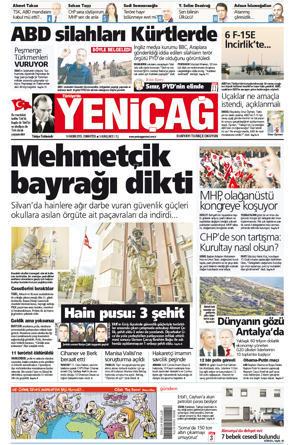 Gazeteler bugün ne yazdı? - 797