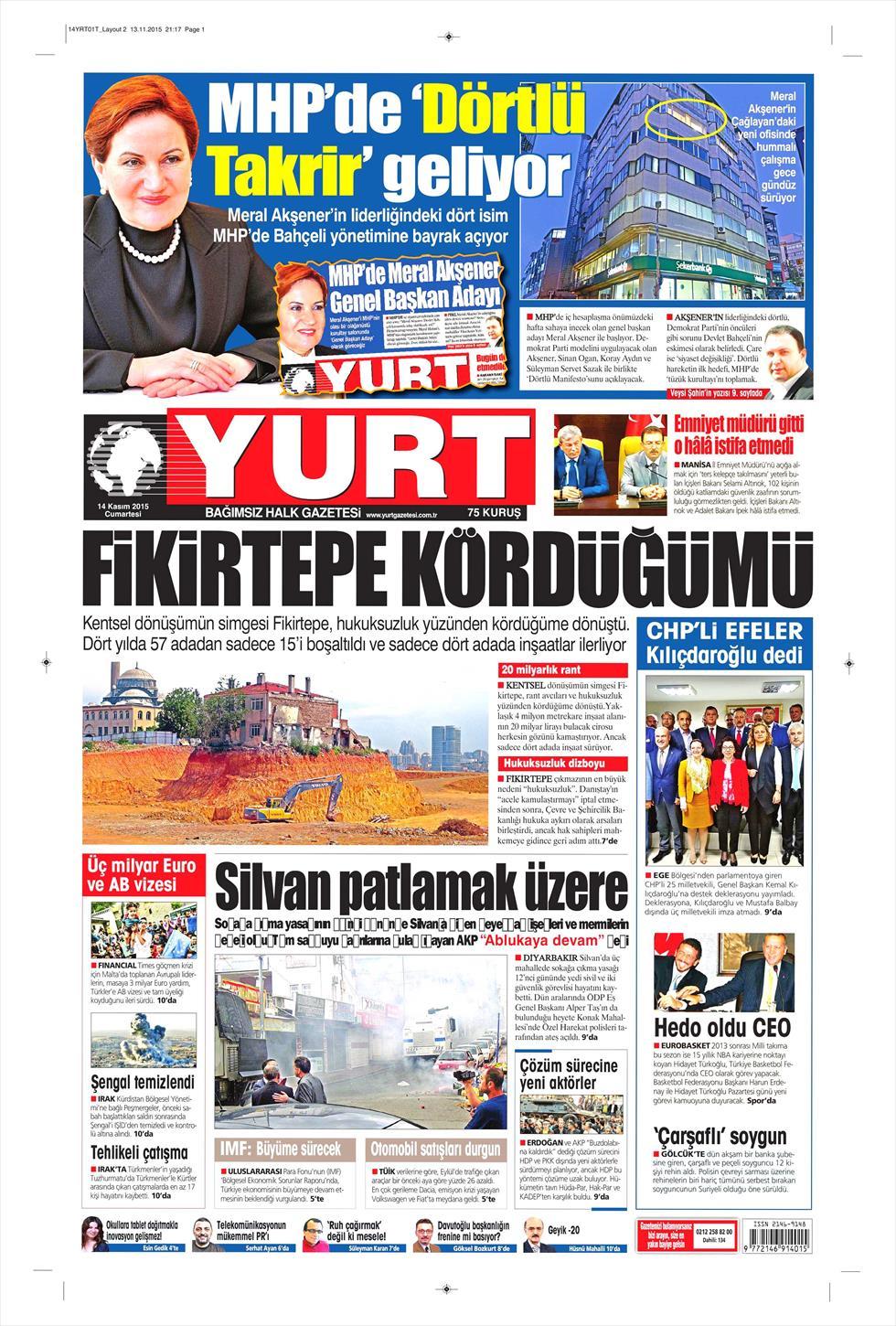 Gazeteler bugün ne yazdı? - 654