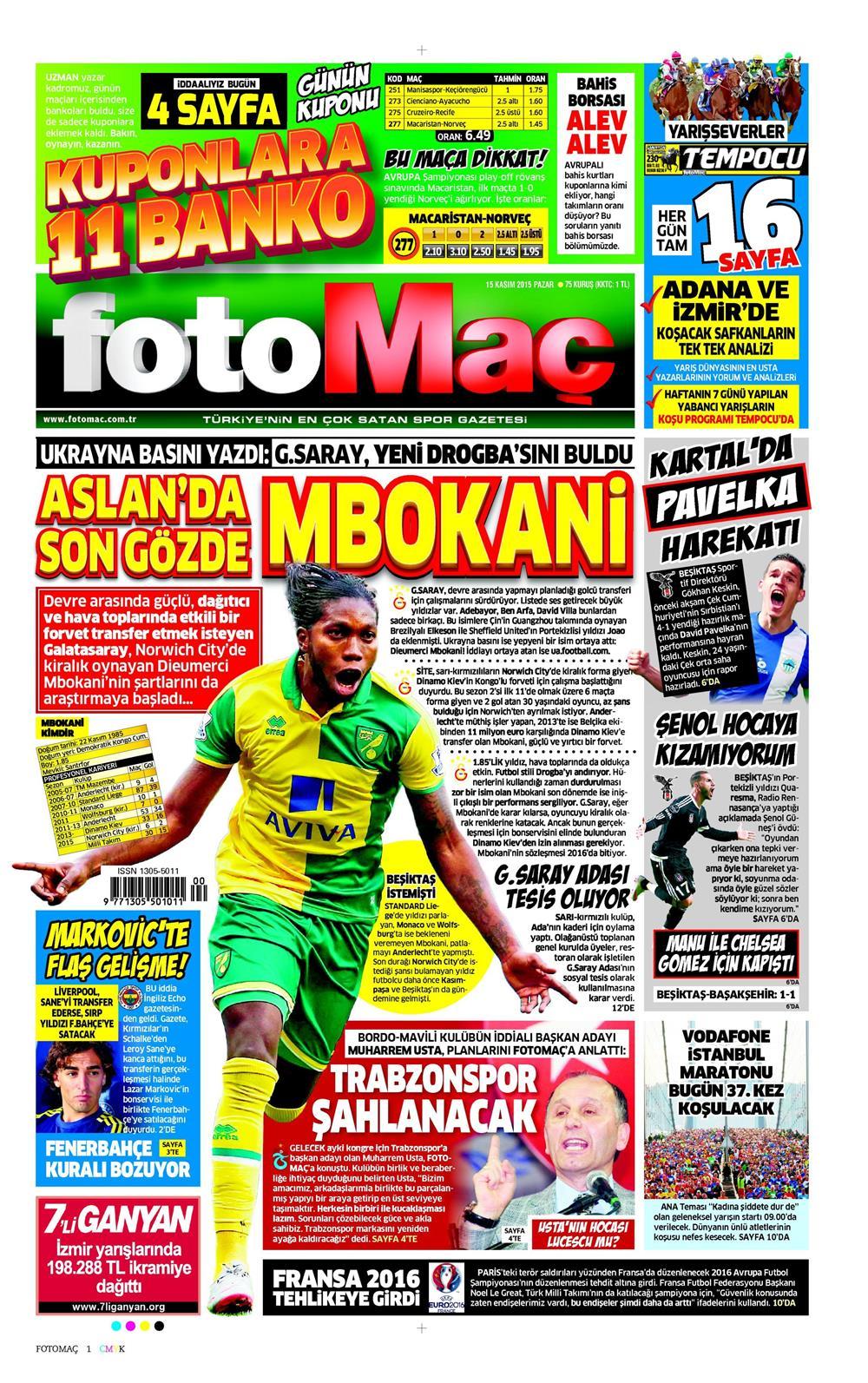 Gazeteler bugün ne yazdı? - 728