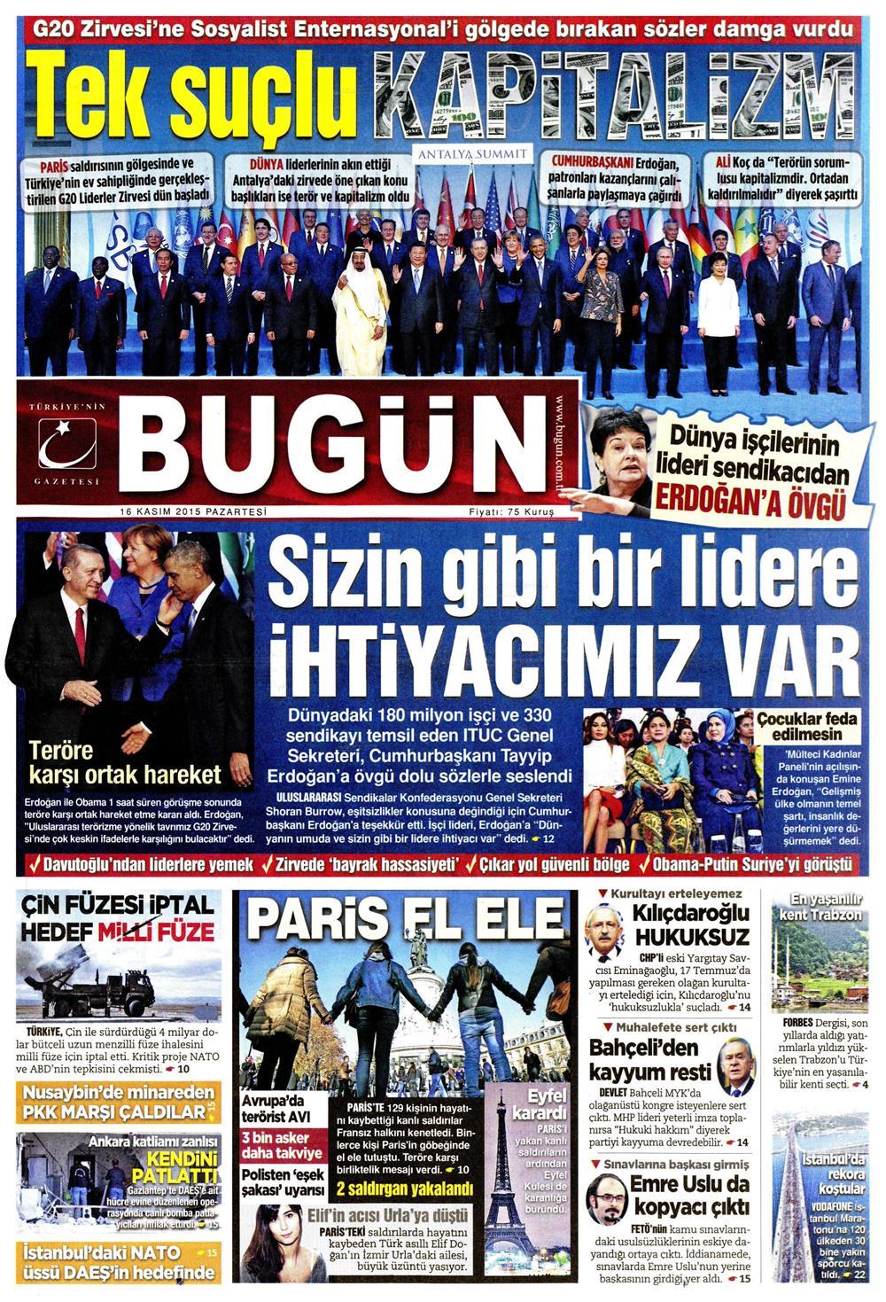 Gazeteler bugün ne yazdı? - 715