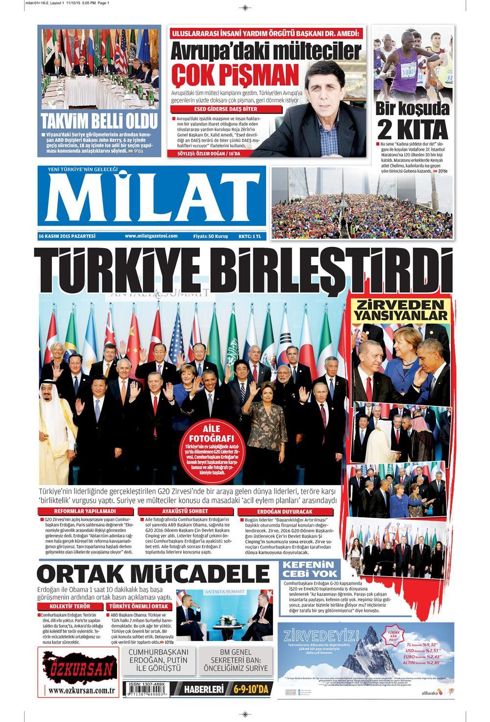 Gazeteler bugün ne yazdı? - 817