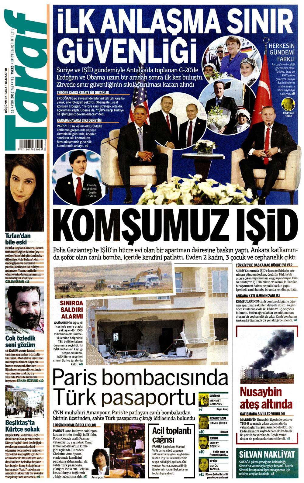 Gazeteler bugün ne yazdı? - 570