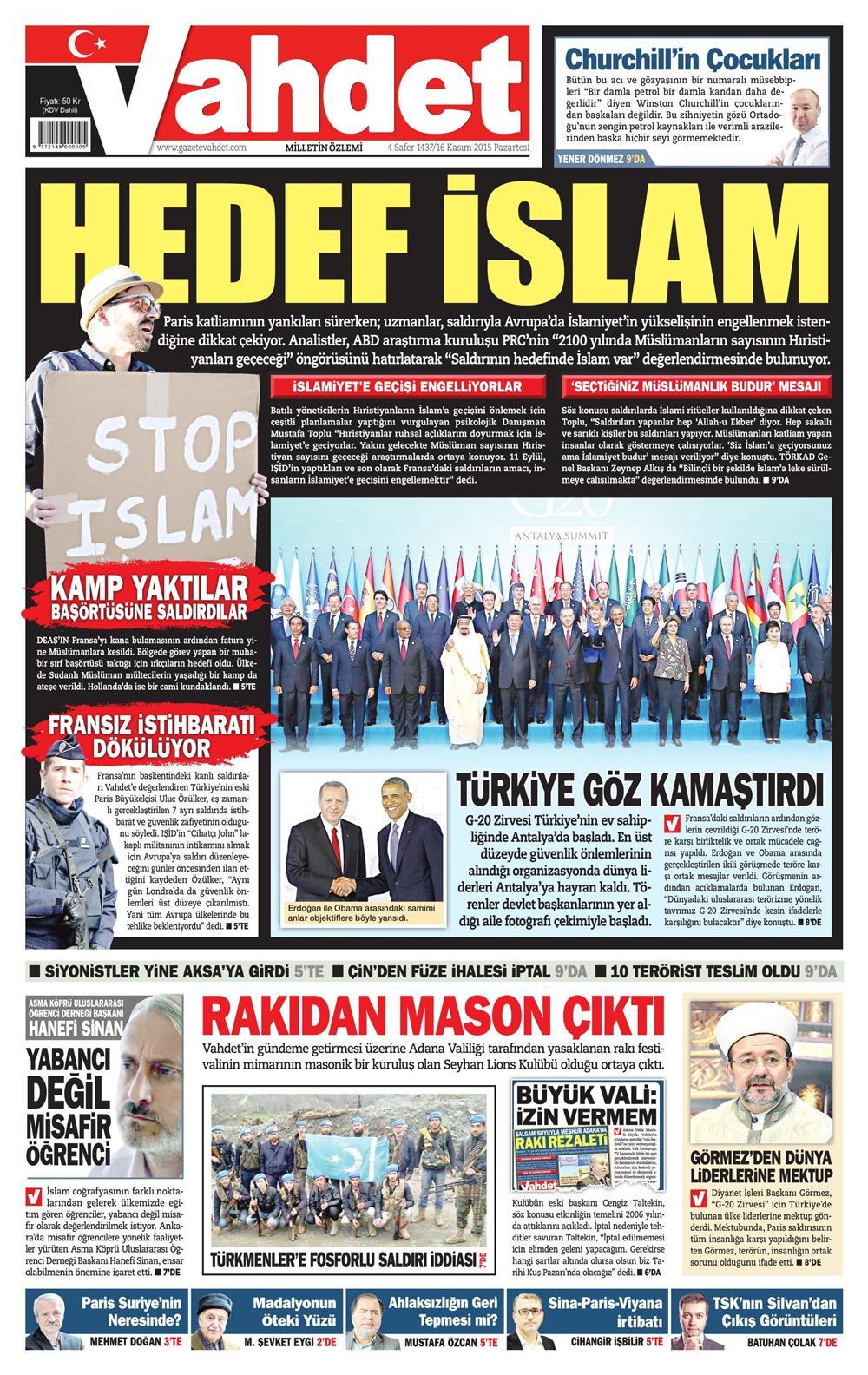 Gazeteler bugün ne yazdı? - 542