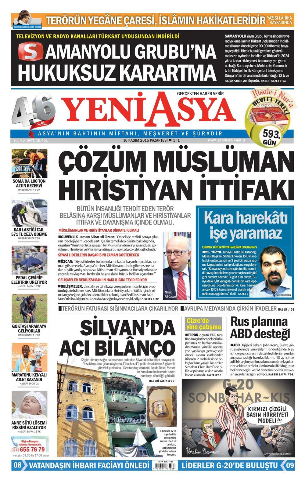 Gazeteler bugün ne yazdı? - 797