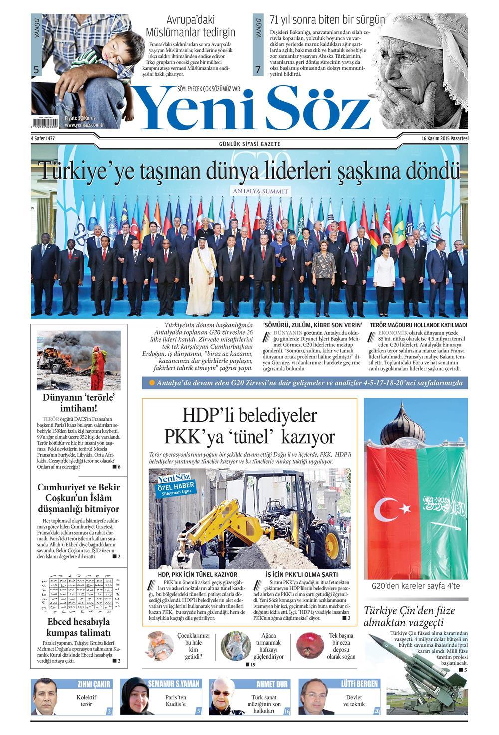 Gazeteler bugün ne yazdı? - 928