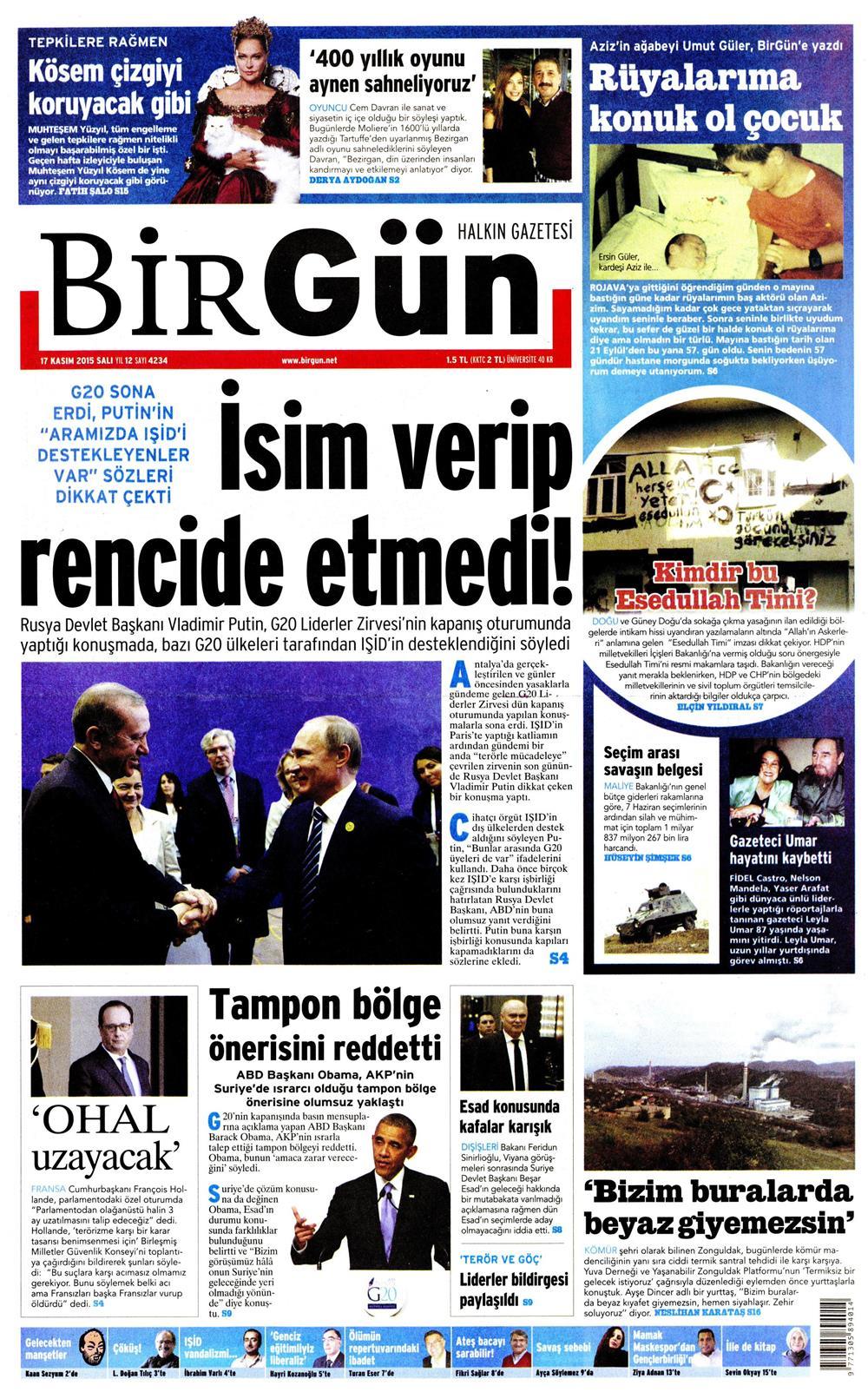 Gazeteler bugün ne yazdı? - 25