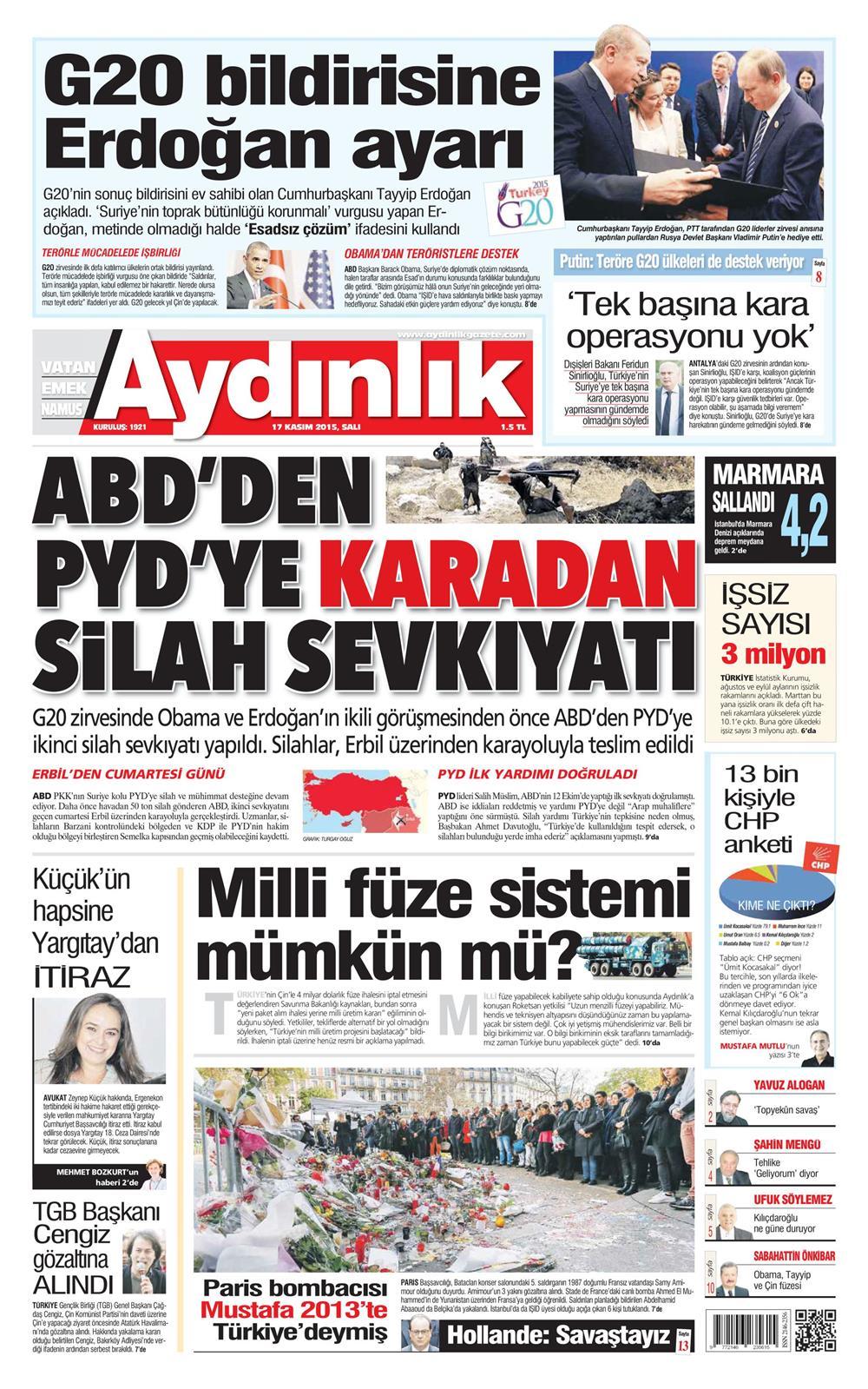 Gazeteler bugün ne yazdı? - 3