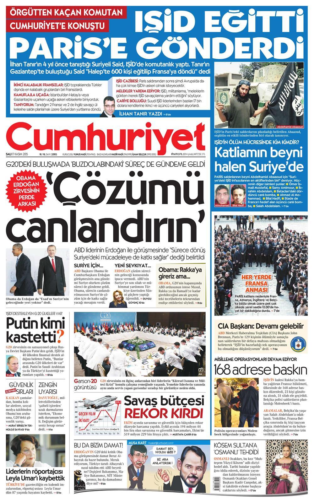 Gazeteler bugün ne yazdı? - 13