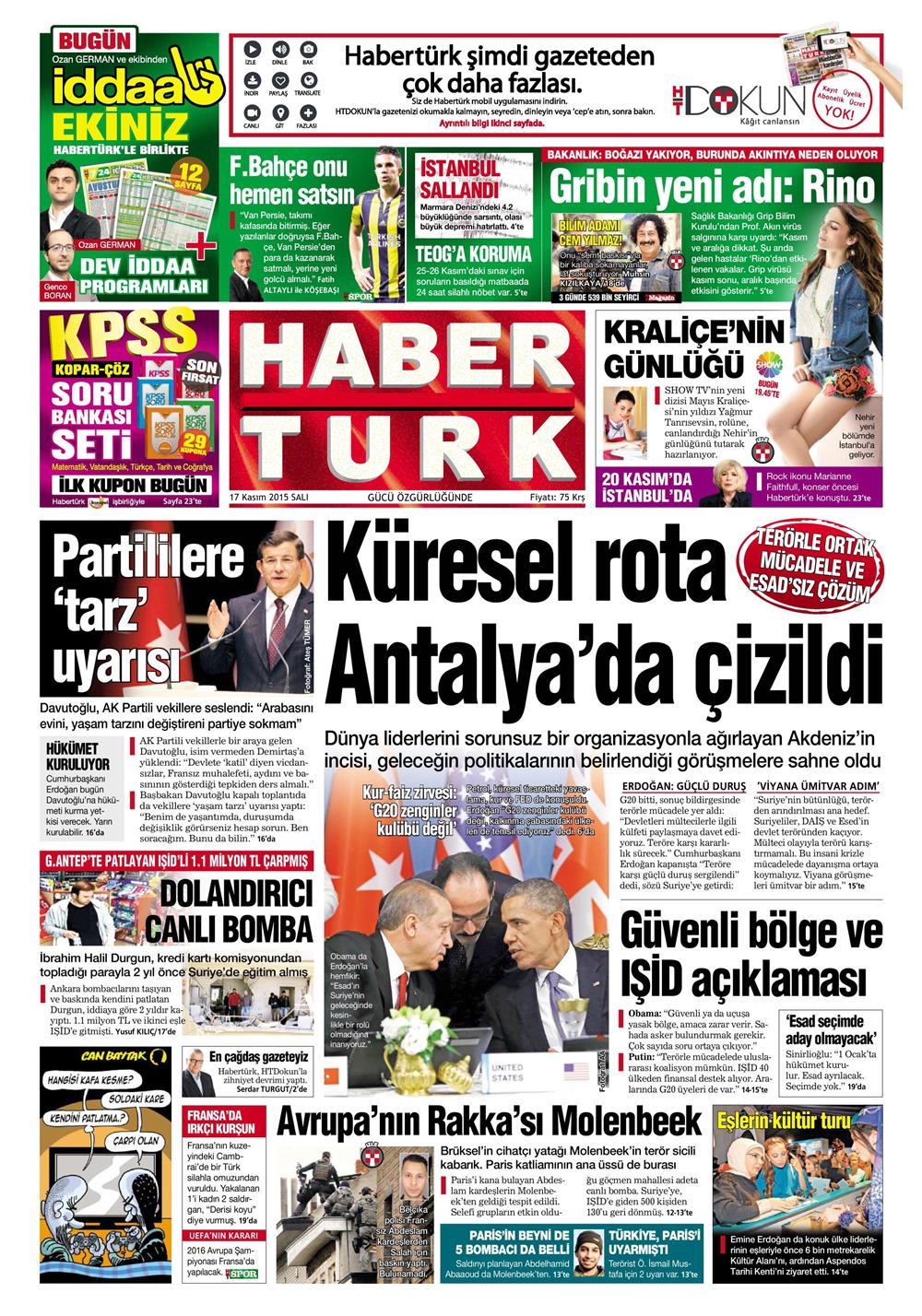 Gazeteler bugün ne yazdı? - 12