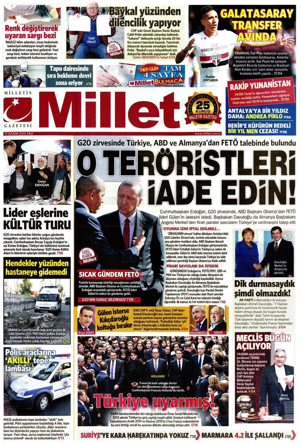 Gazeteler bugün ne yazdı? - 18