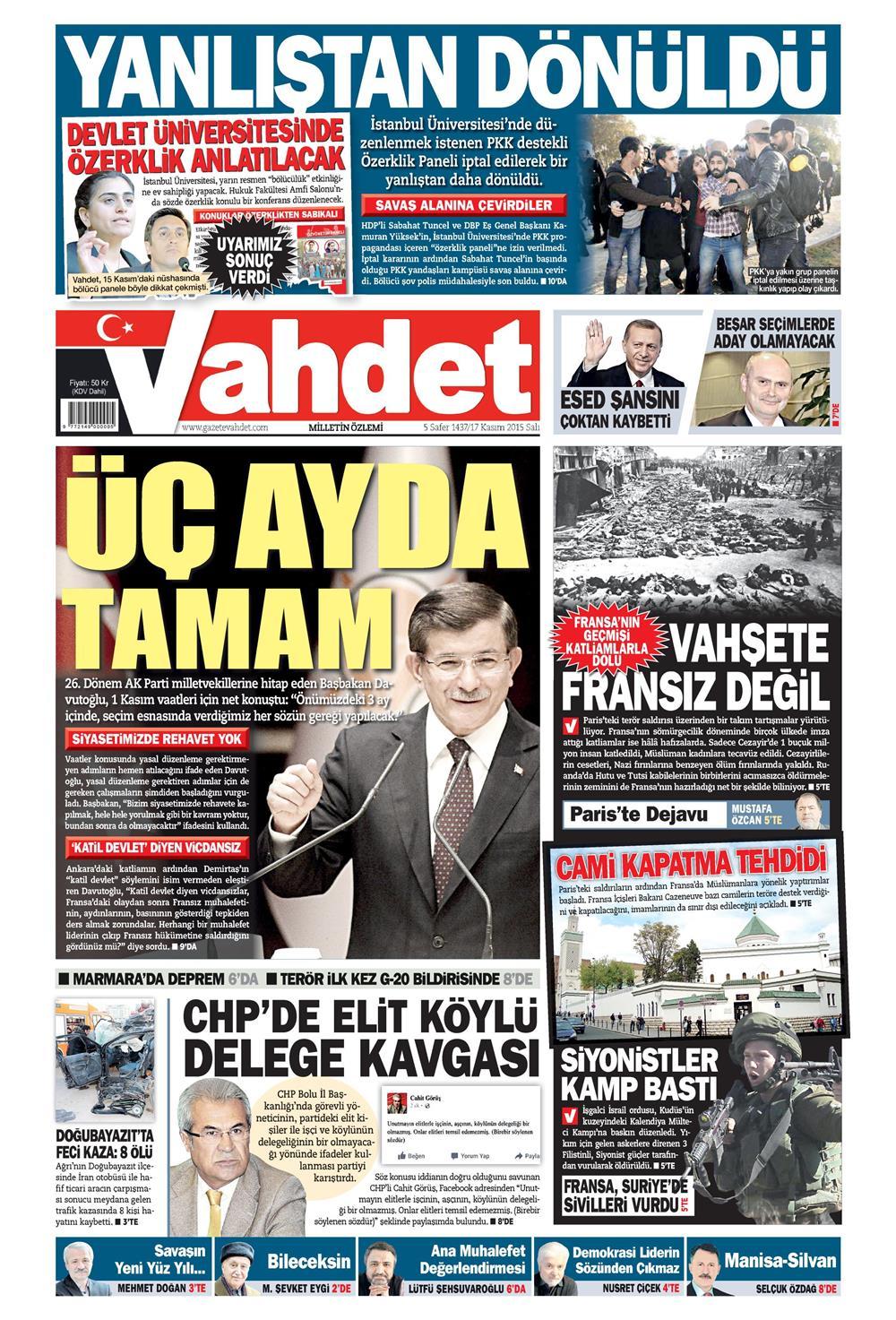 Gazeteler bugün ne yazdı? - 8