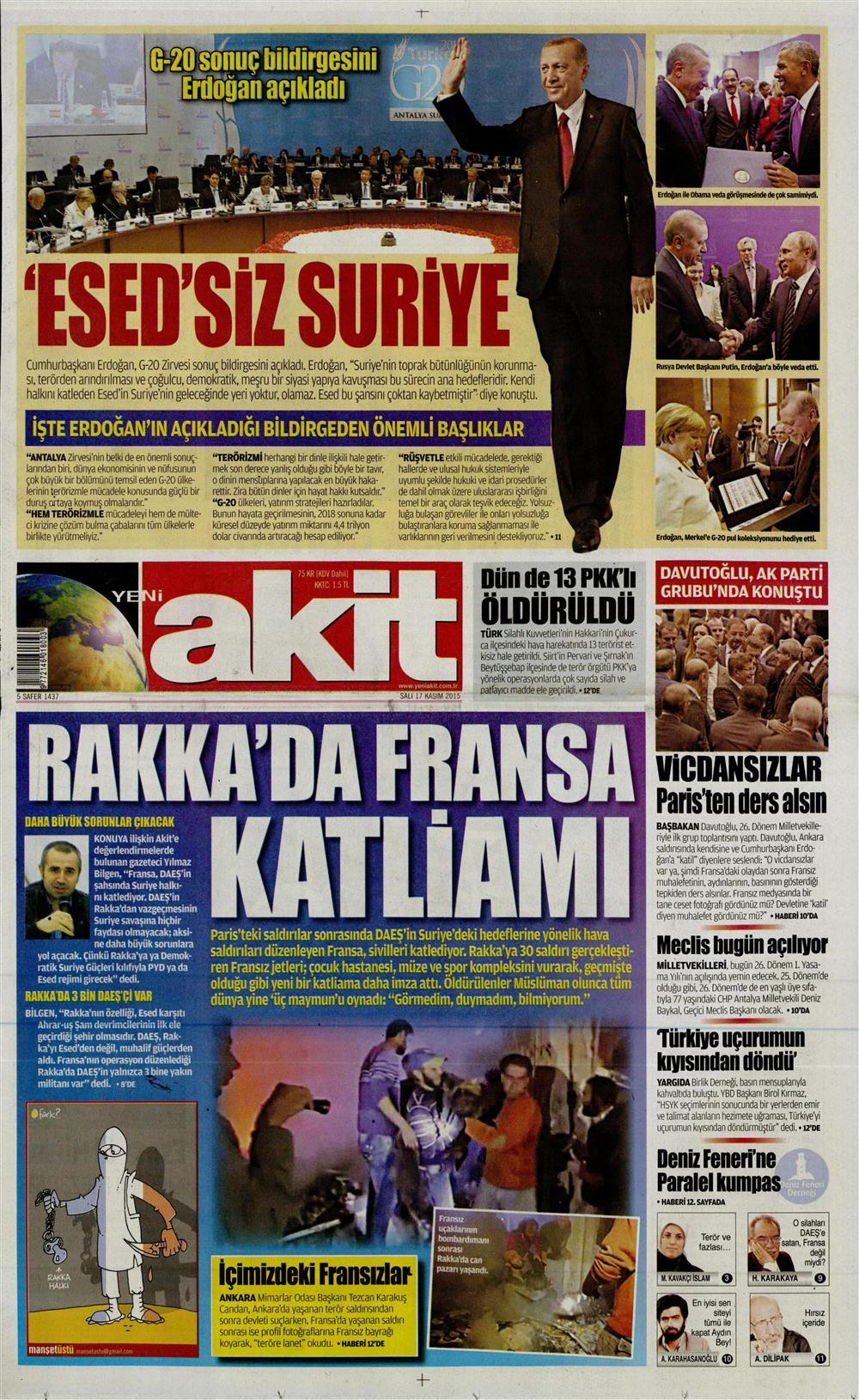 Gazeteler bugün ne yazdı? - 23