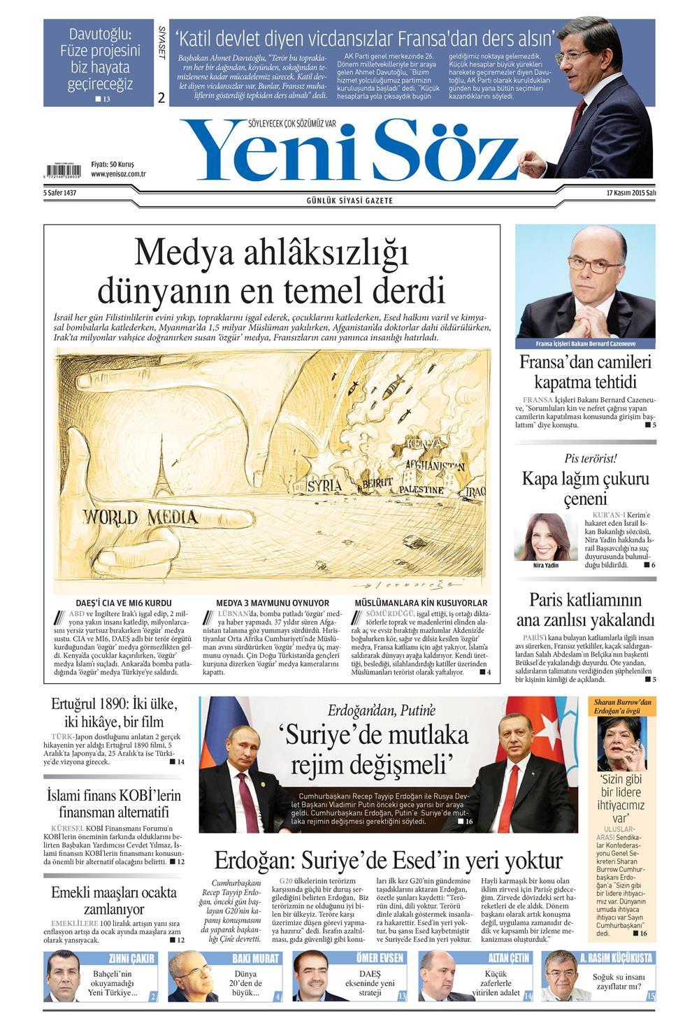 Gazeteler bugün ne yazdı? - 5