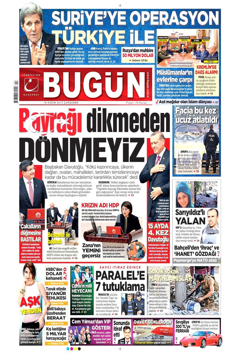 Gazeteler bugün ne yazdı? - 6