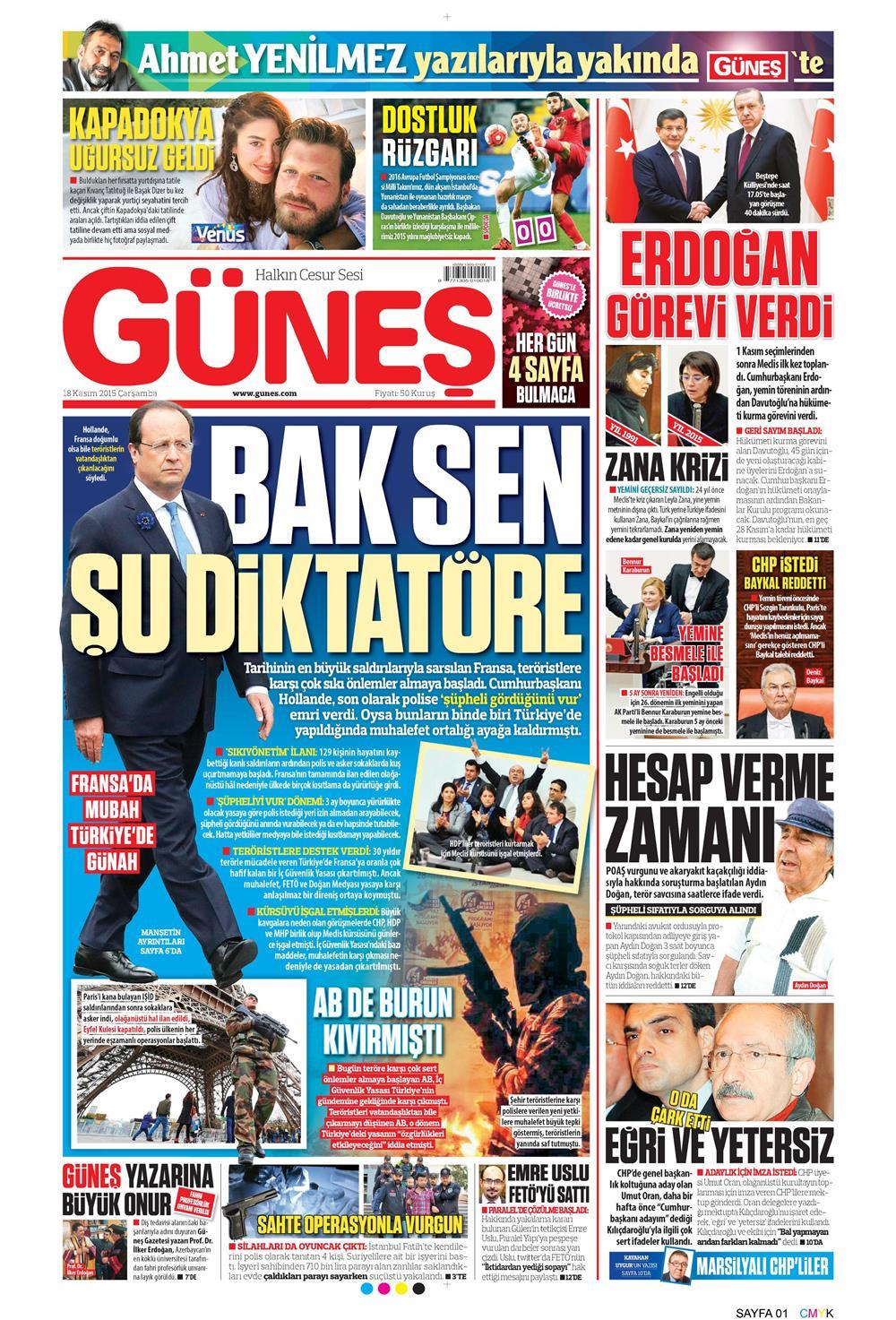 Gazeteler bugün ne yazdı? - 7