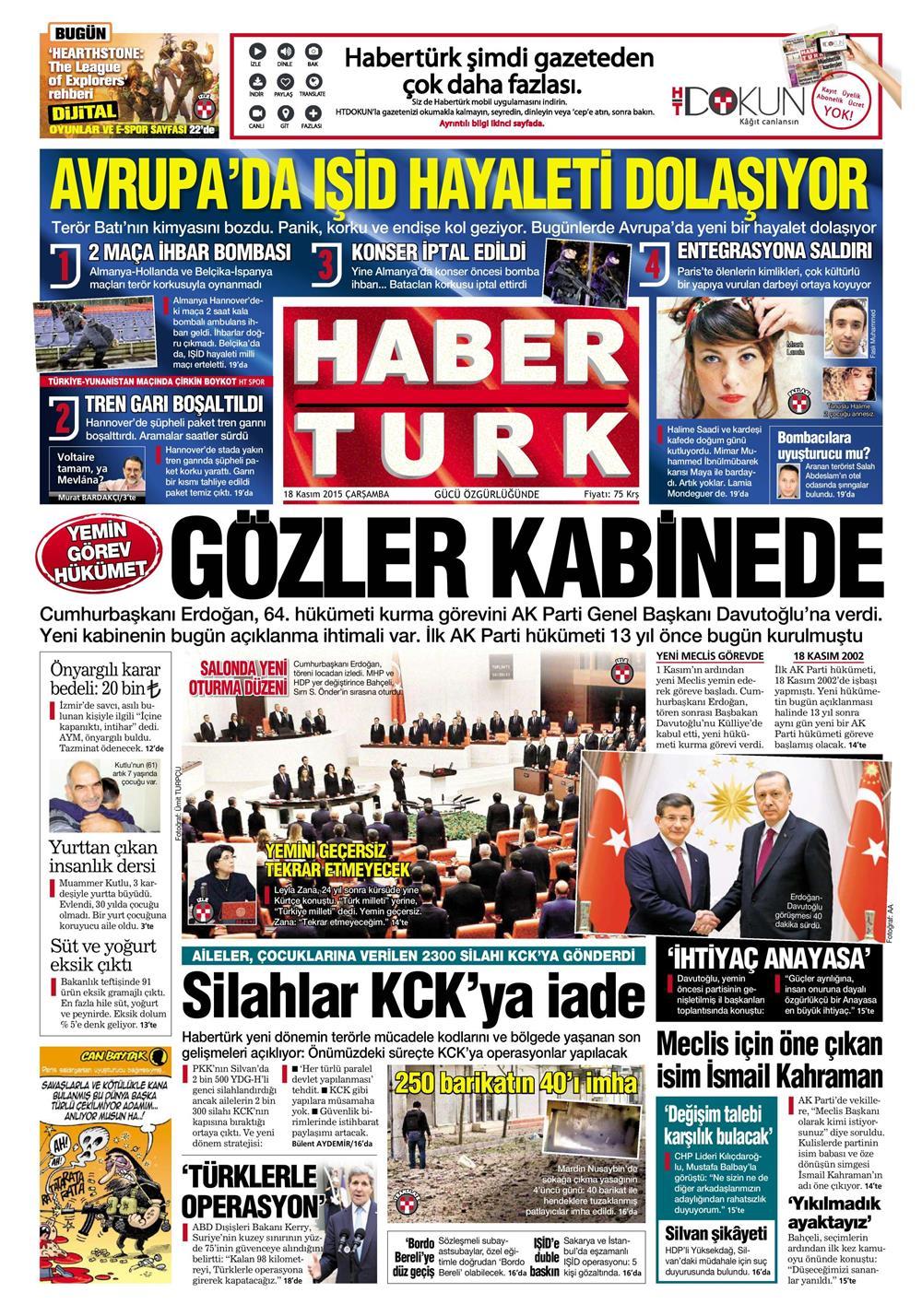 Gazeteler bugün ne yazdı? - 20