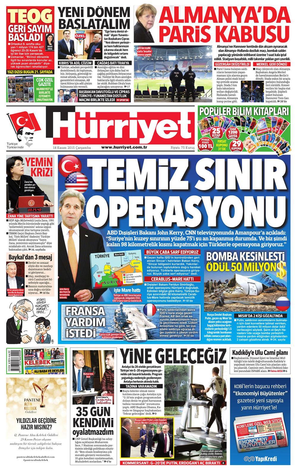 Gazeteler bugün ne yazdı? - 18