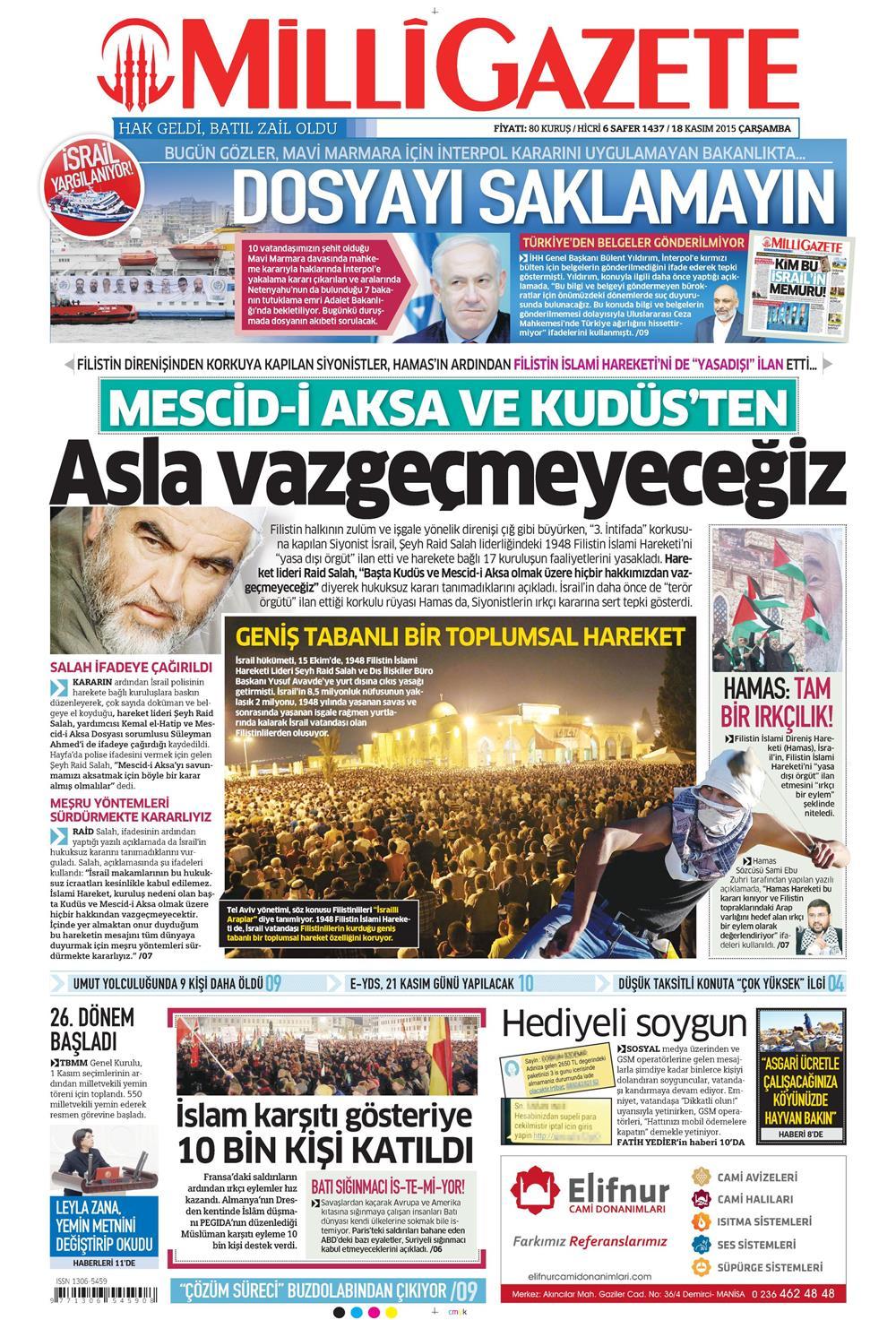 Gazeteler bugün ne yazdı? - 16