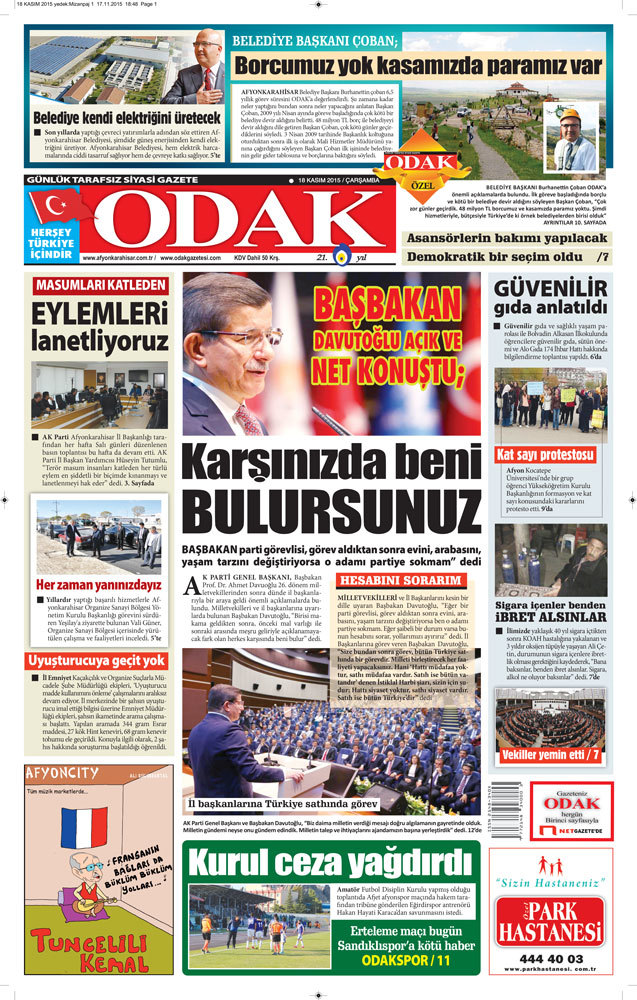 Gazeteler bugün ne yazdı? - 14