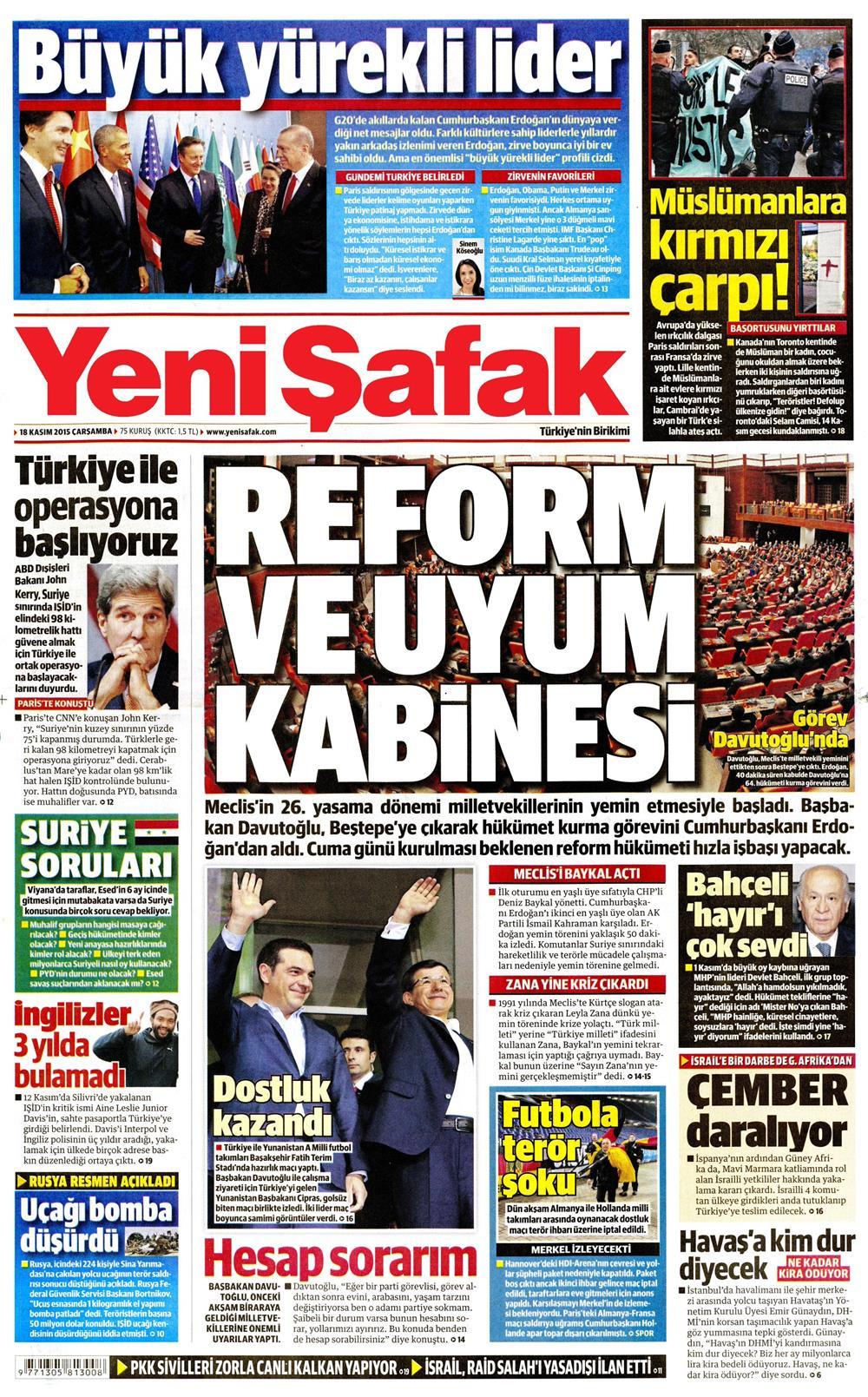 Gazeteler bugün ne yazdı? - 19