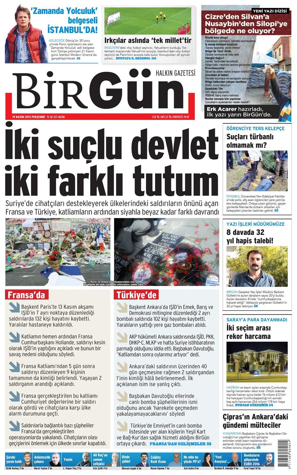 Gazeteler bugün ne yazdı? - 11