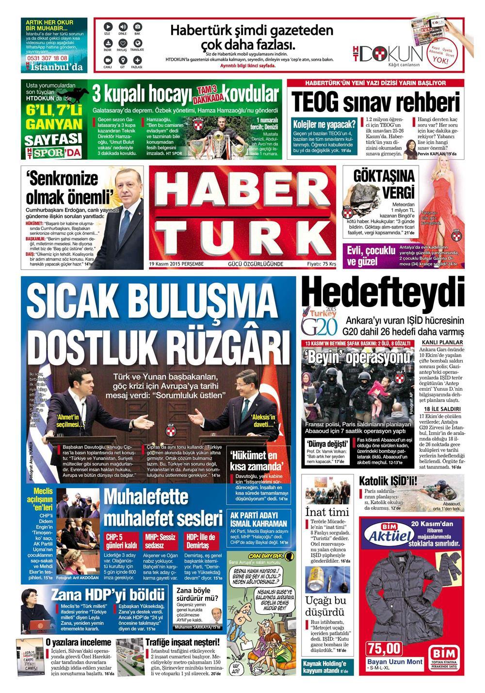 Gazeteler bugün ne yazdı? - 16