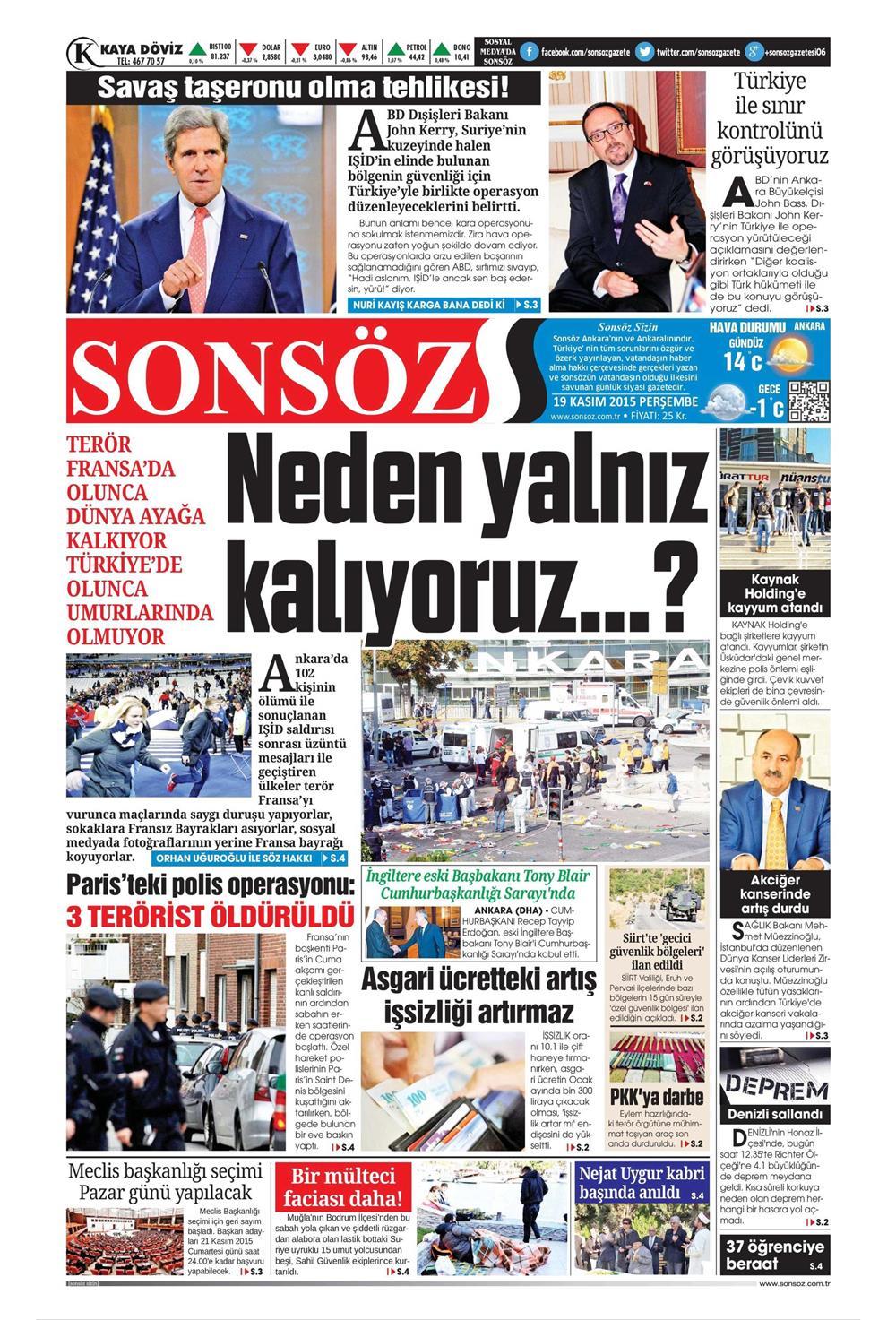 Gazeteler bugün ne yazdı? - 8