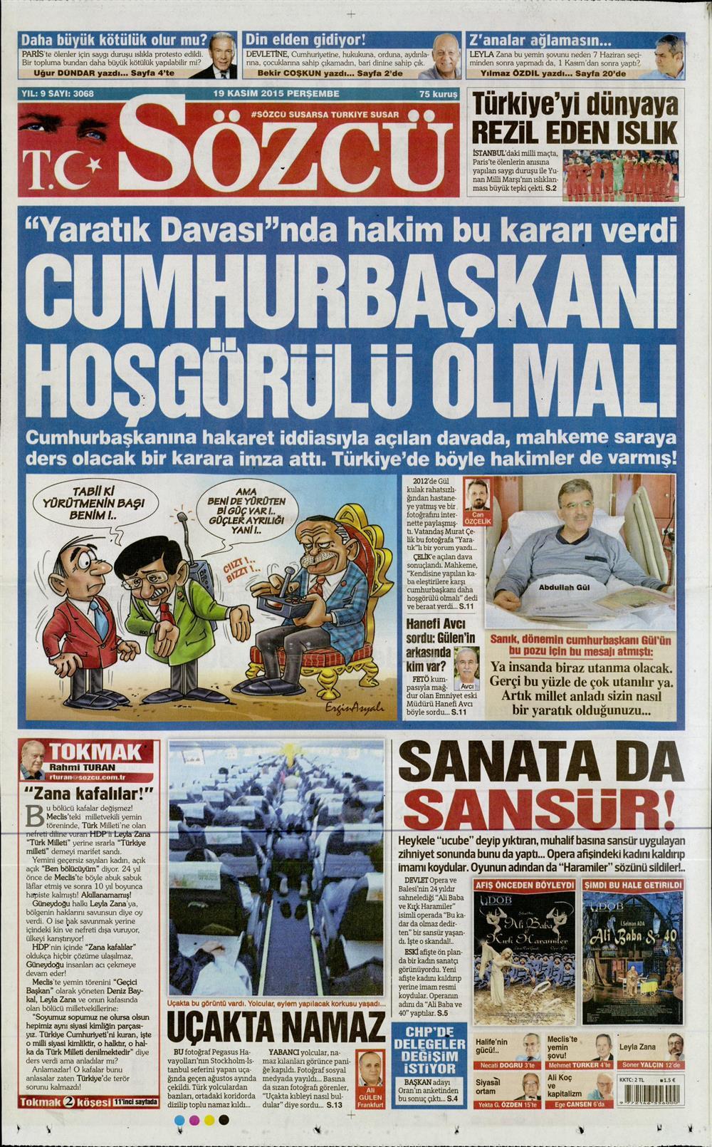 Gazeteler bugün ne yazdı? - 10