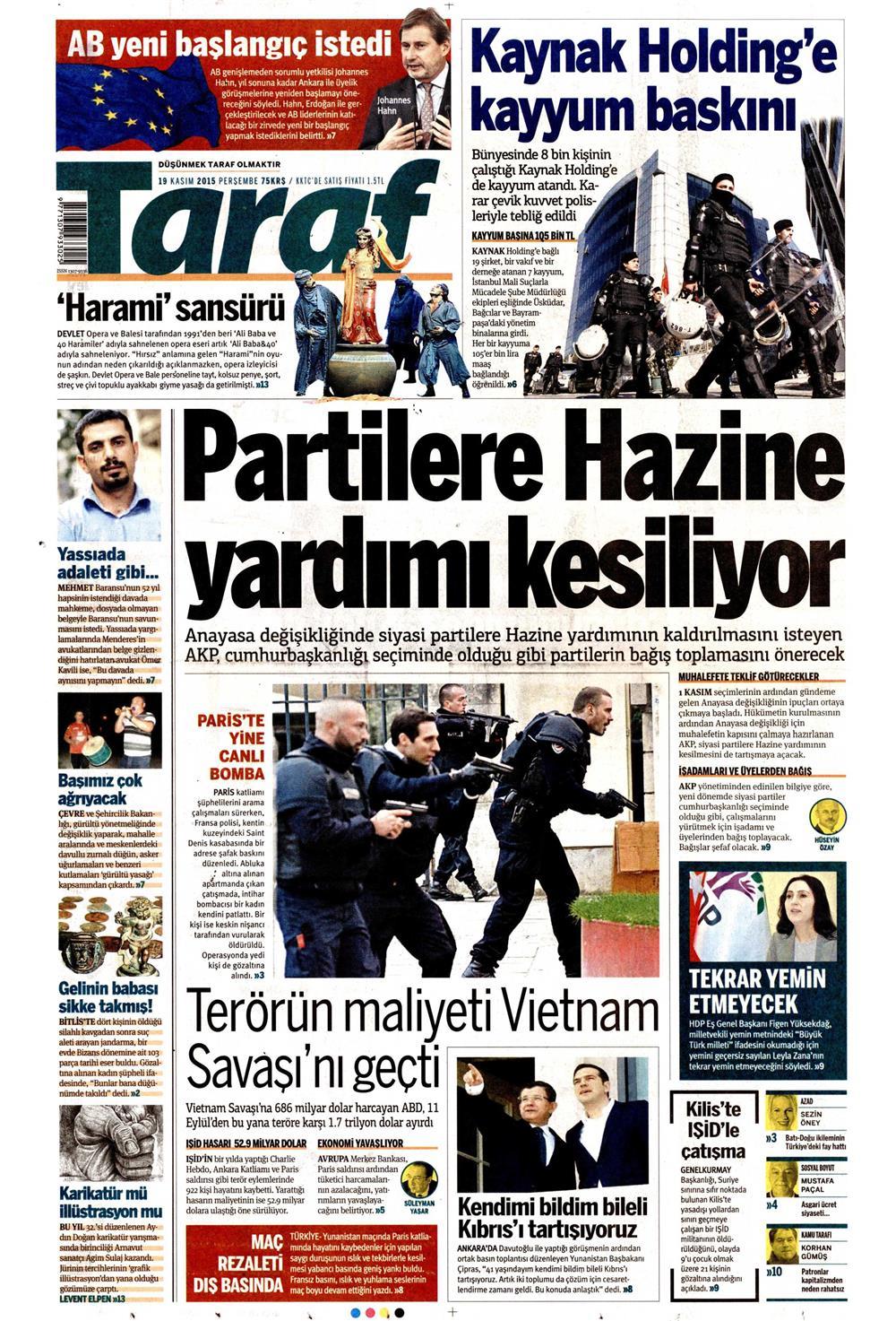 Gazeteler bugün ne yazdı? - 3