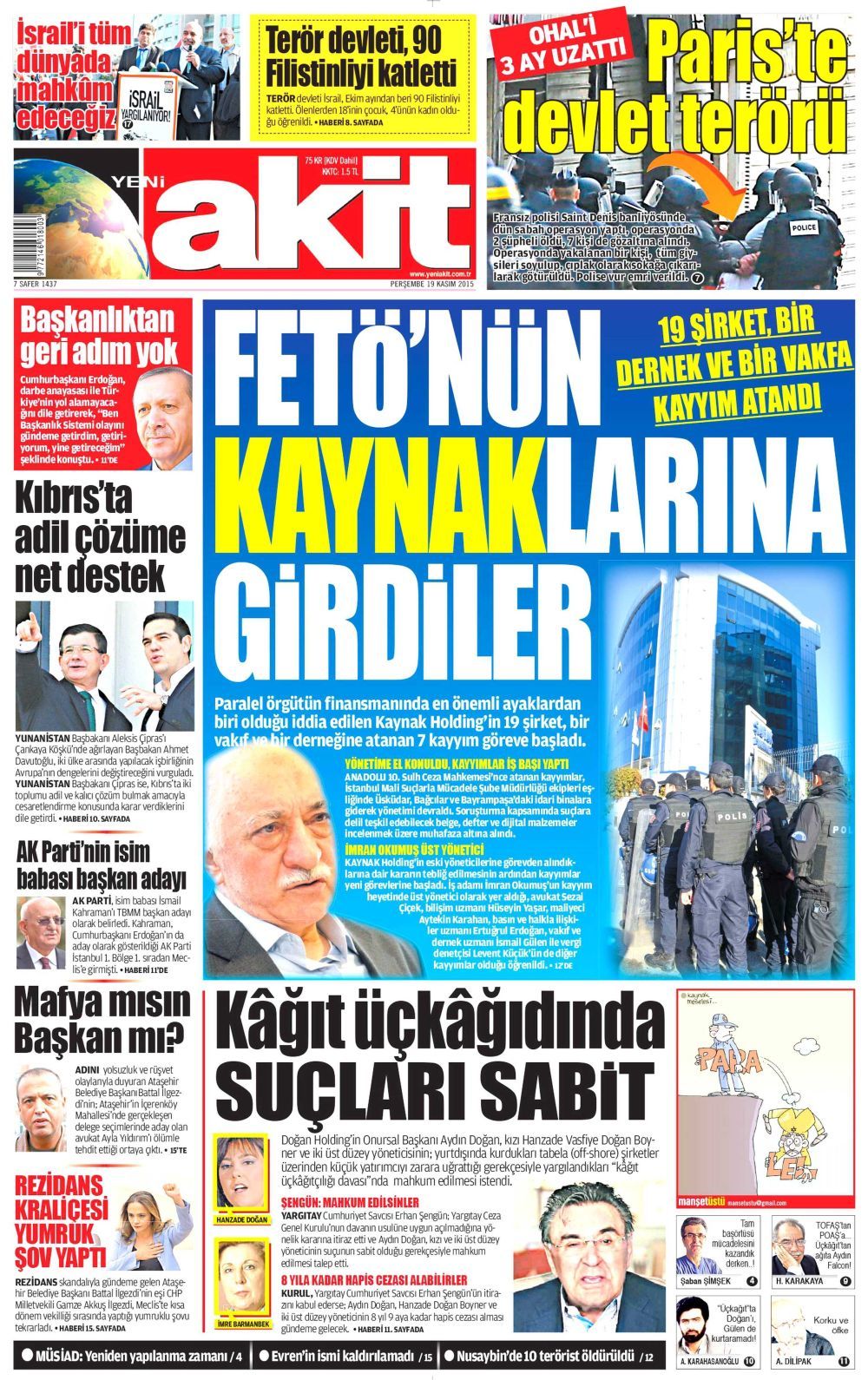 Gazeteler bugün ne yazdı? - 27