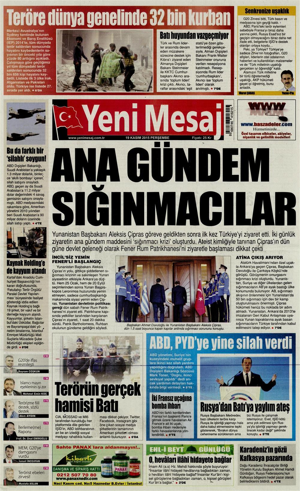 Gazeteler bugün ne yazdı? - 2