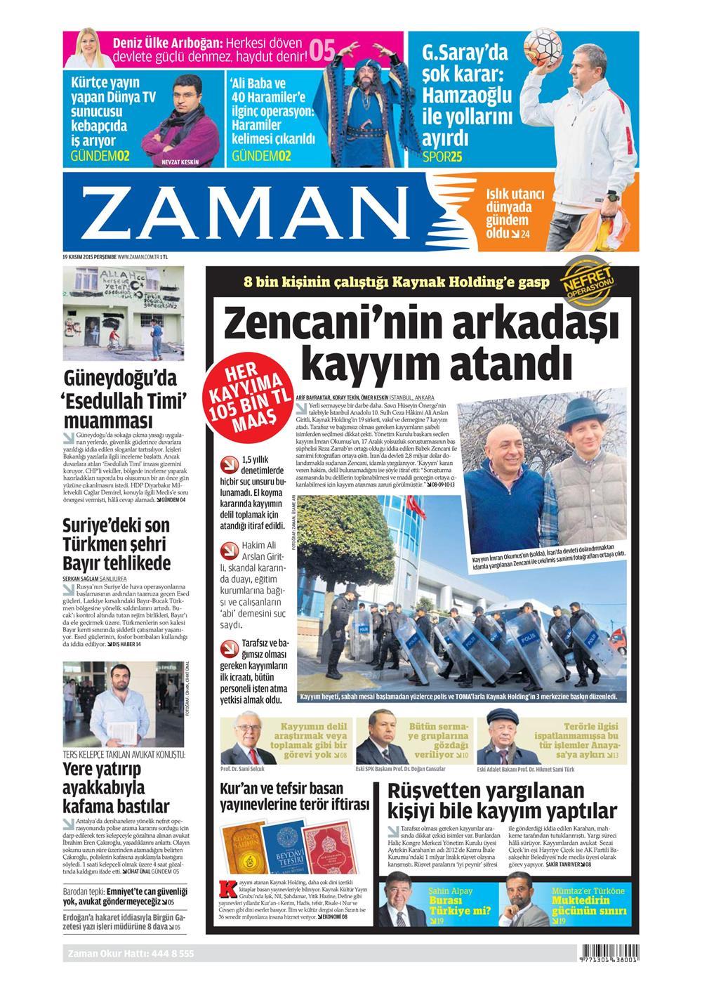 Gazeteler bugün ne yazdı? - 4