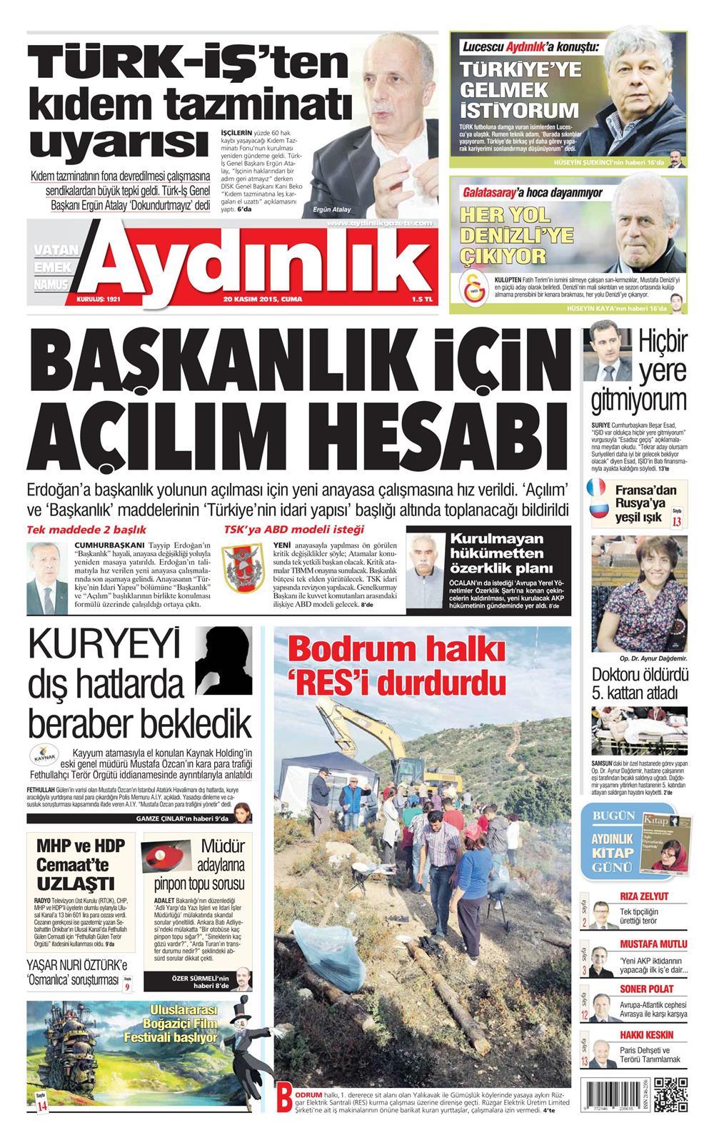 Gazeteler bugün ne yazdı? - 17