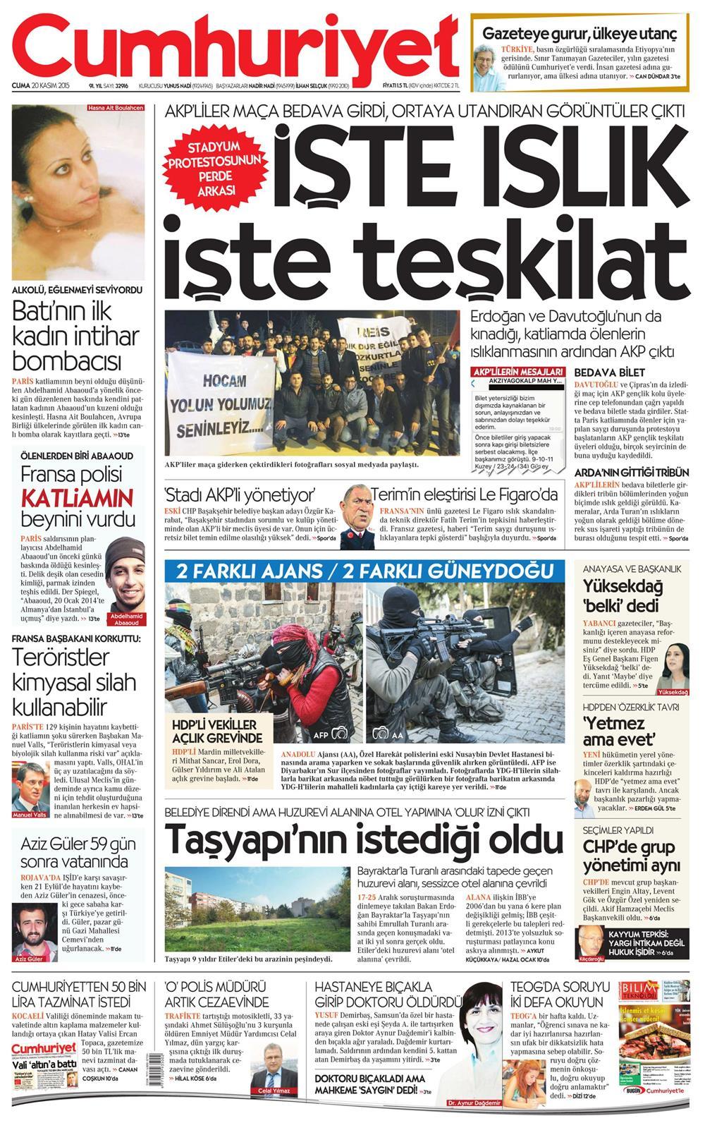 Gazeteler bugün ne yazdı? - 13