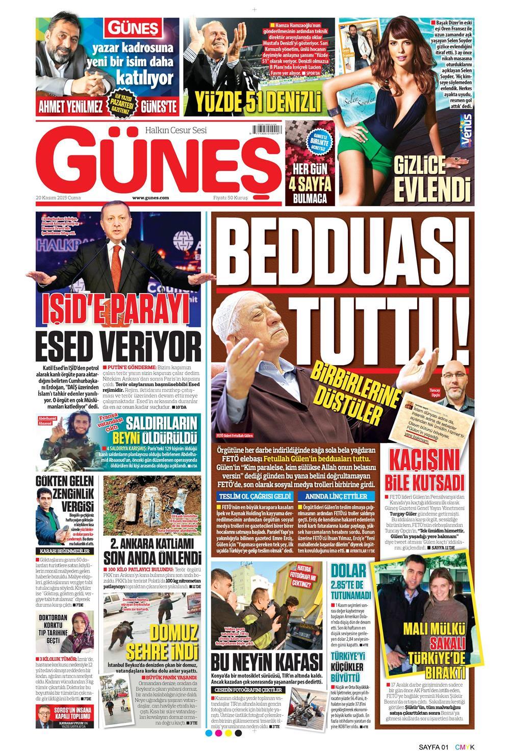 Gazeteler bugün ne yazdı? - 20