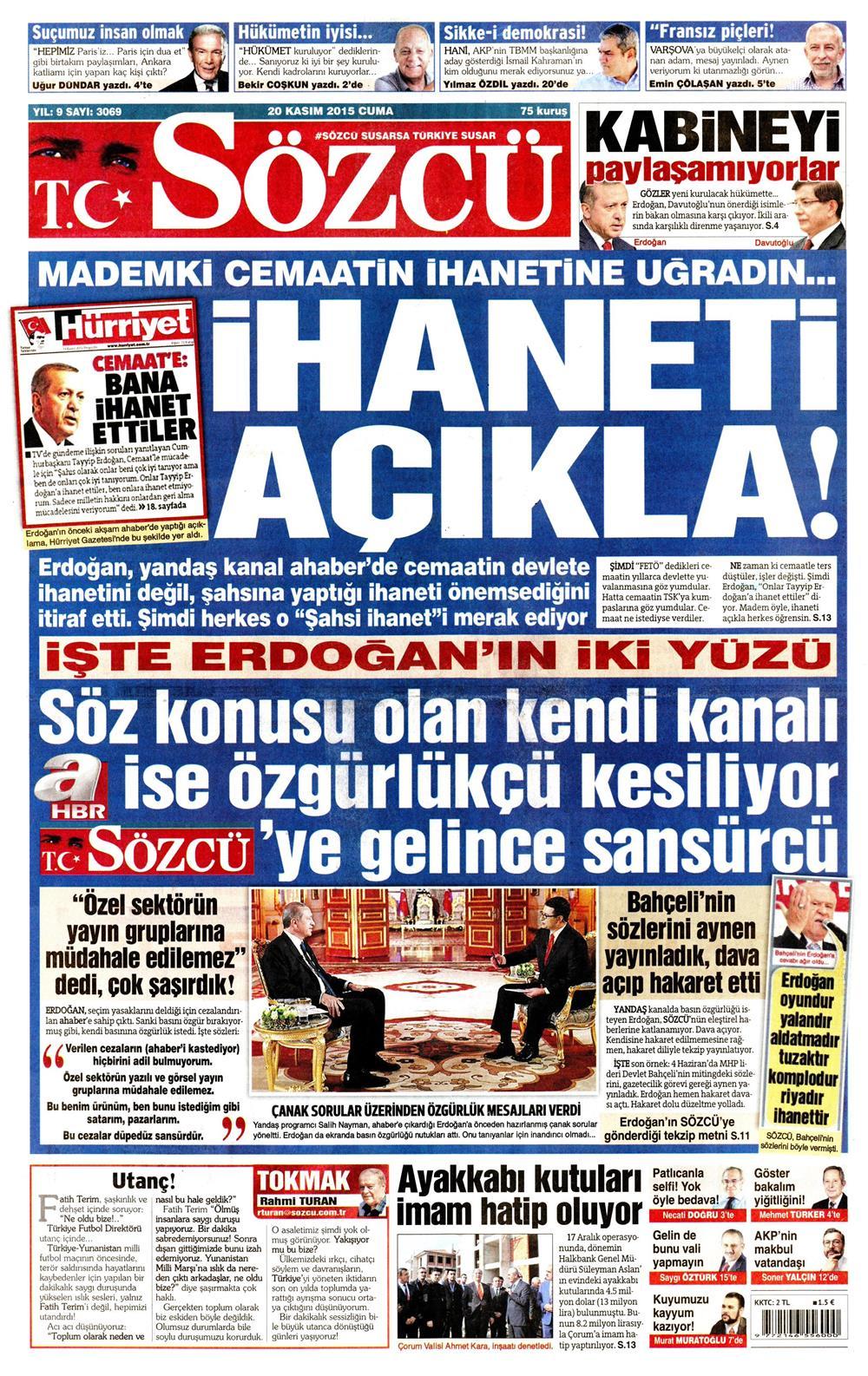 Gazeteler bugün ne yazdı? - 8