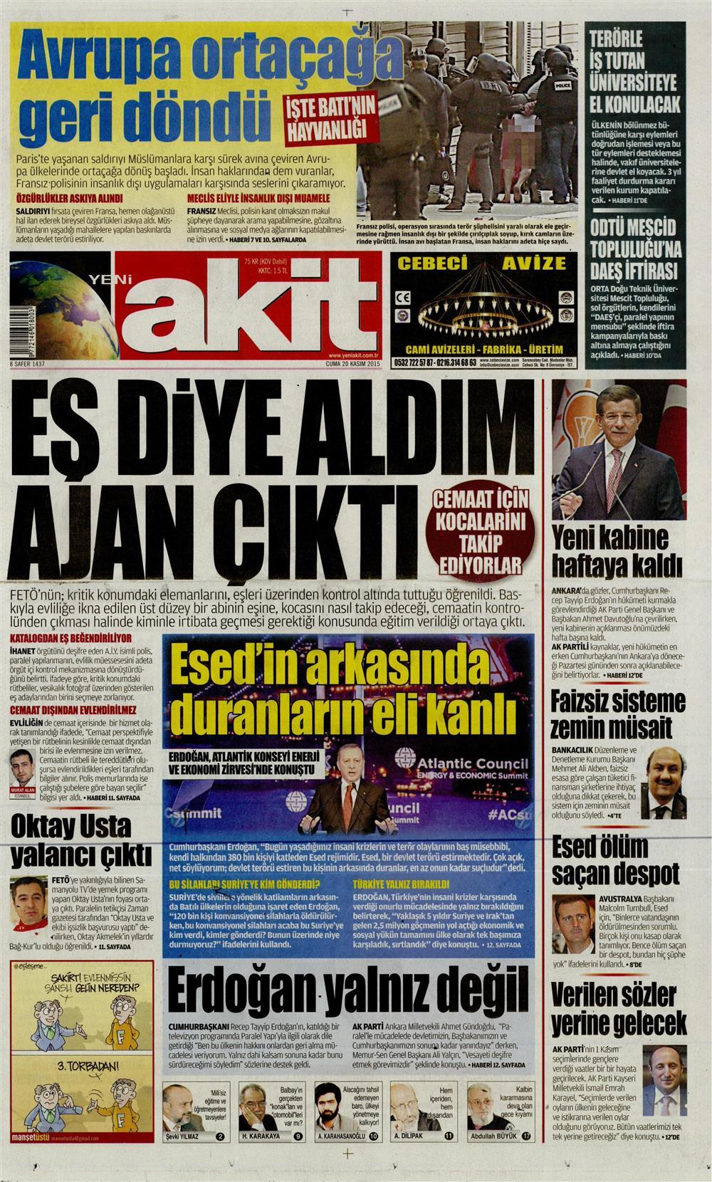 Gazeteler bugün ne yazdı? - 10