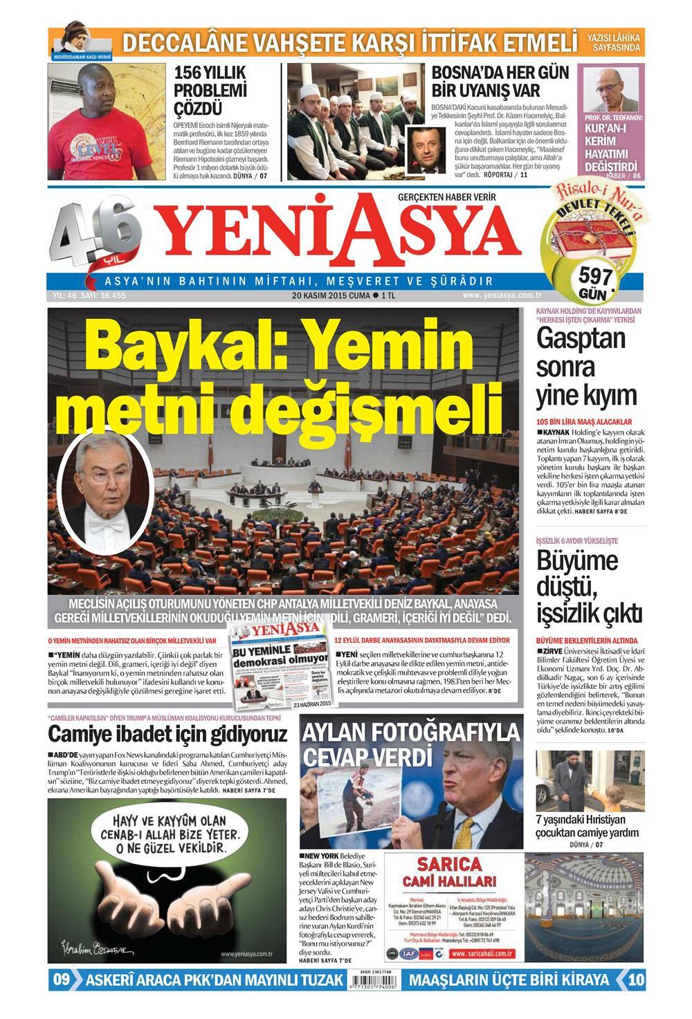 Gazeteler bugün ne yazdı? - 9