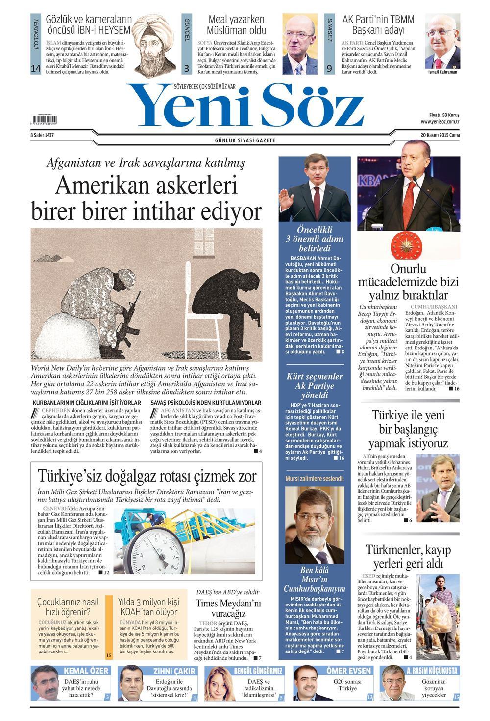 Gazeteler bugün ne yazdı? - 4