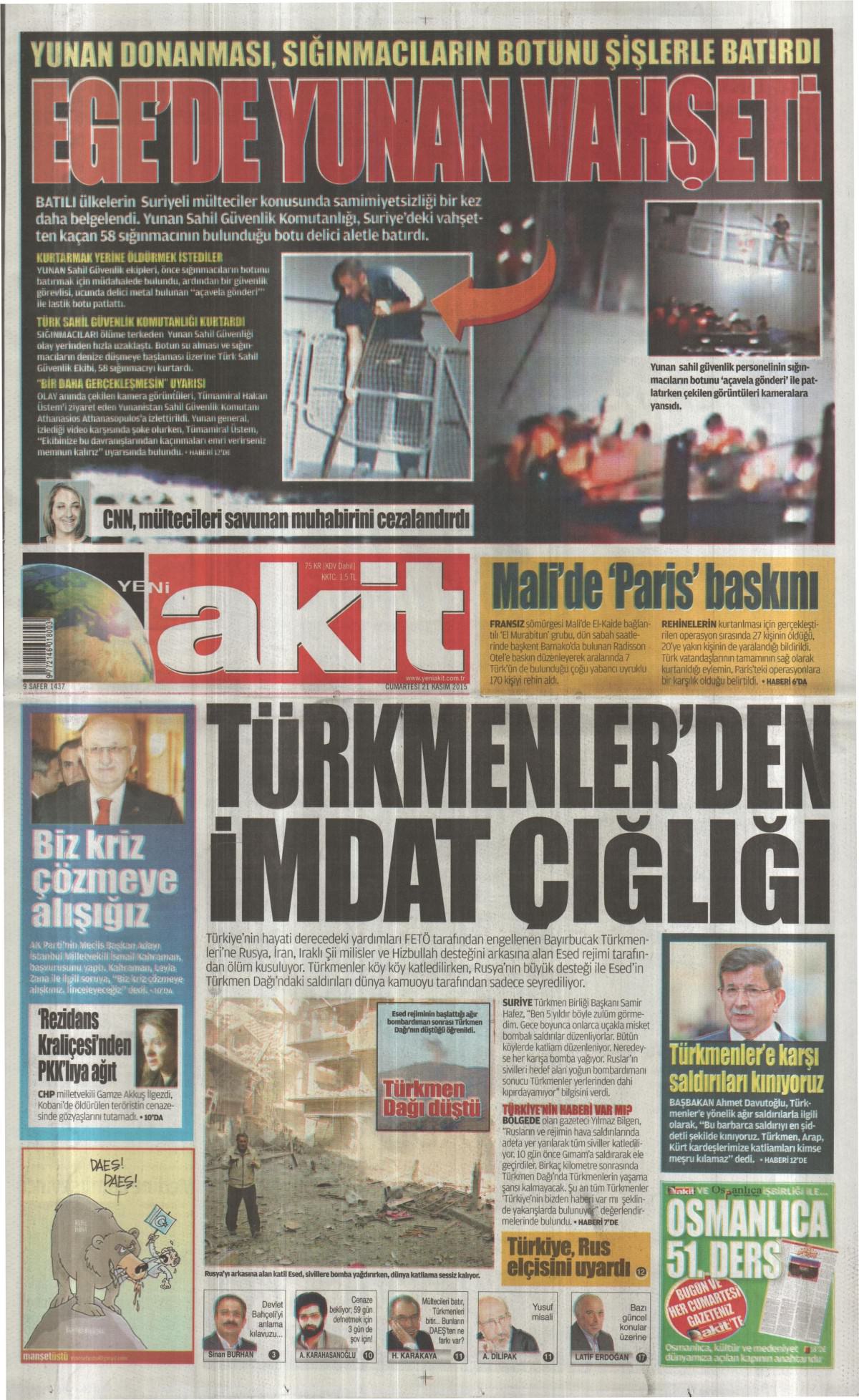 Gazeteler bugün ne yazdı? - 11