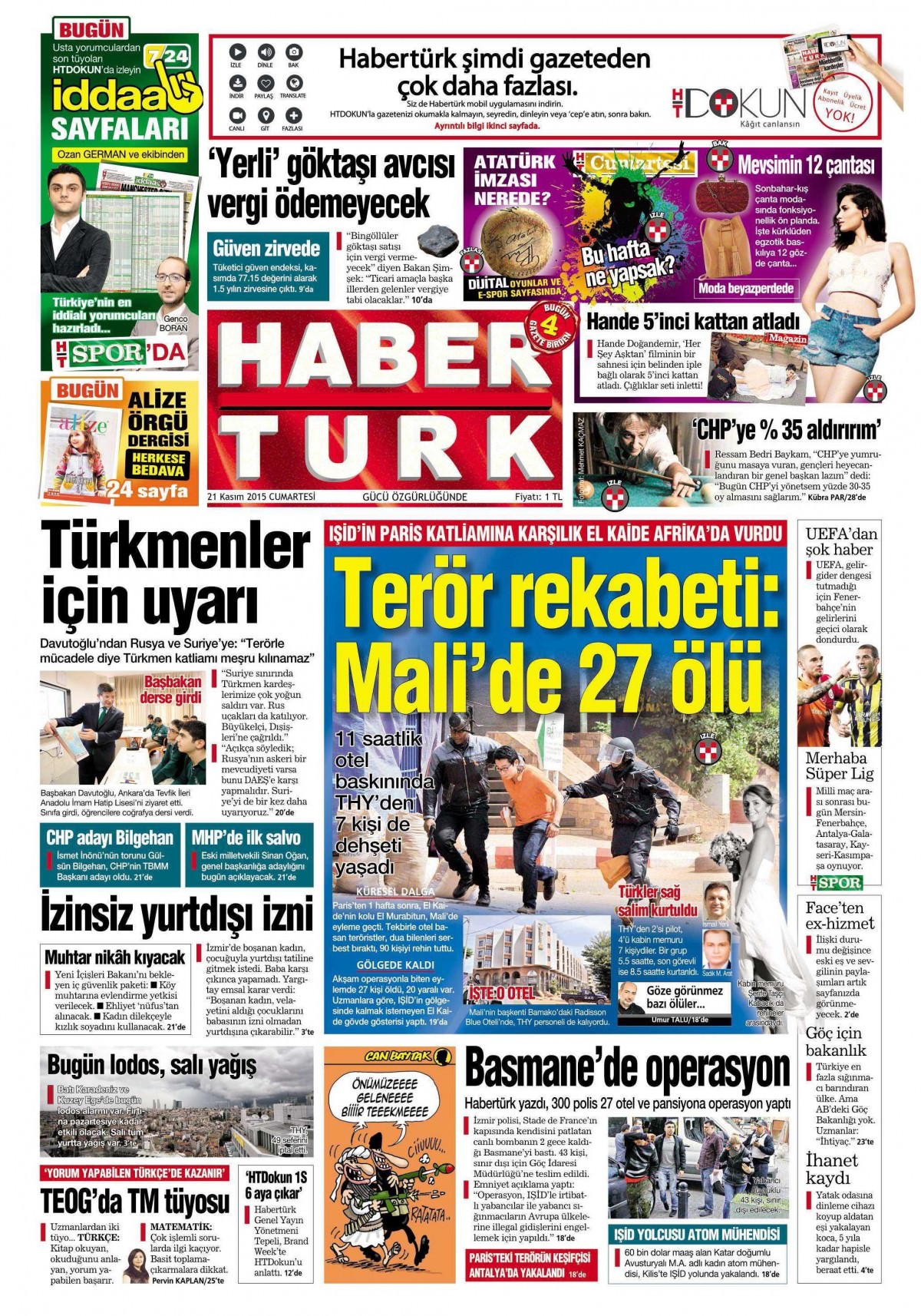 Gazeteler bugün ne yazdı? - 5