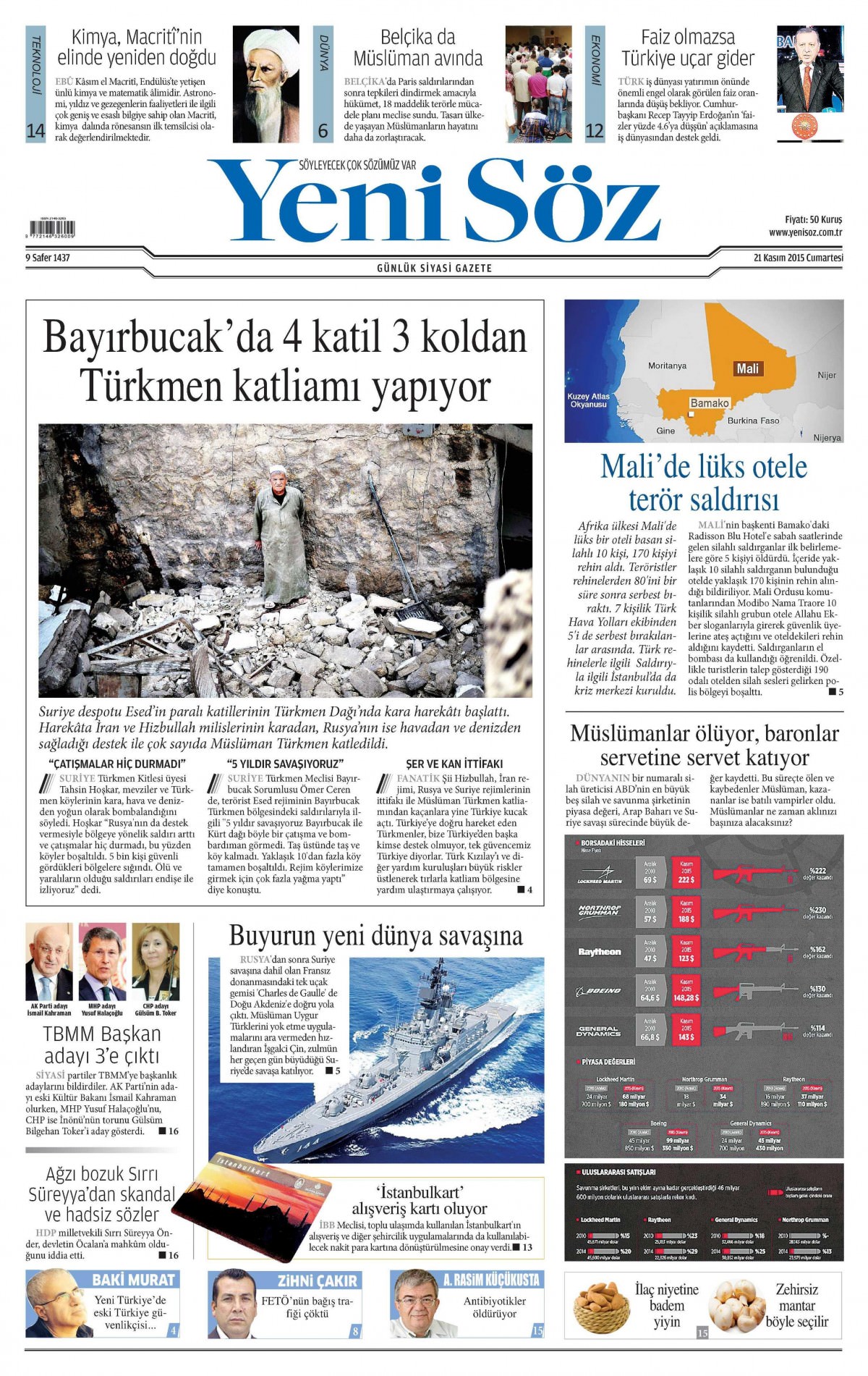 Gazeteler bugün ne yazdı? - 6