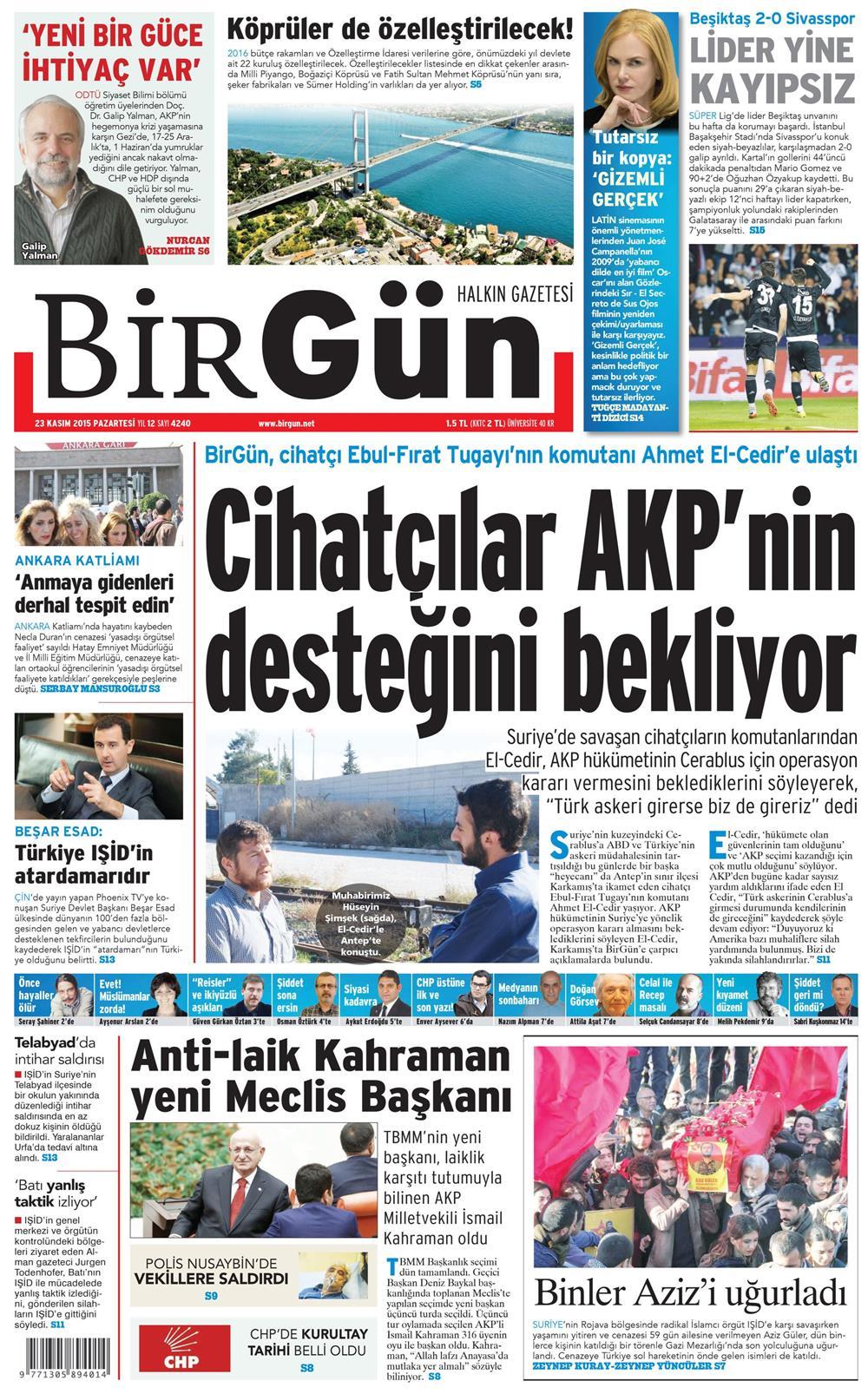 Gazeteler bugün ne yazdı? - 12