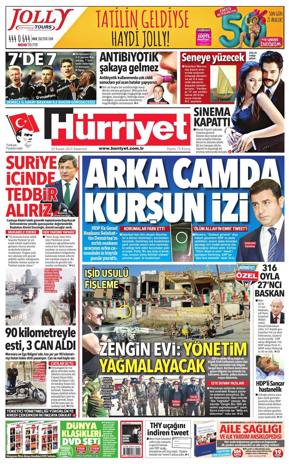 Gazeteler bugün ne yazdı? - 27