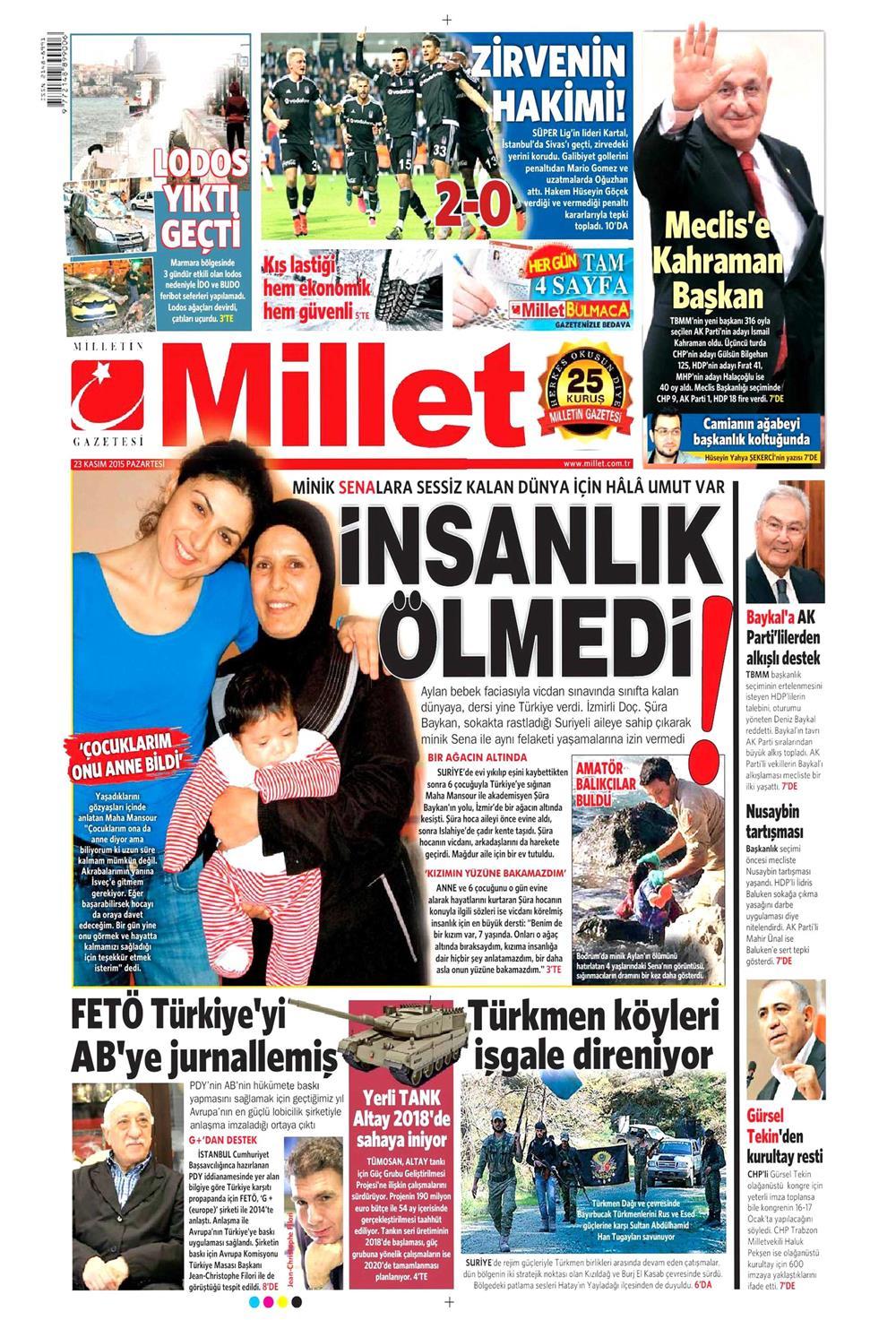 Gazeteler bugün ne yazdı? - 25