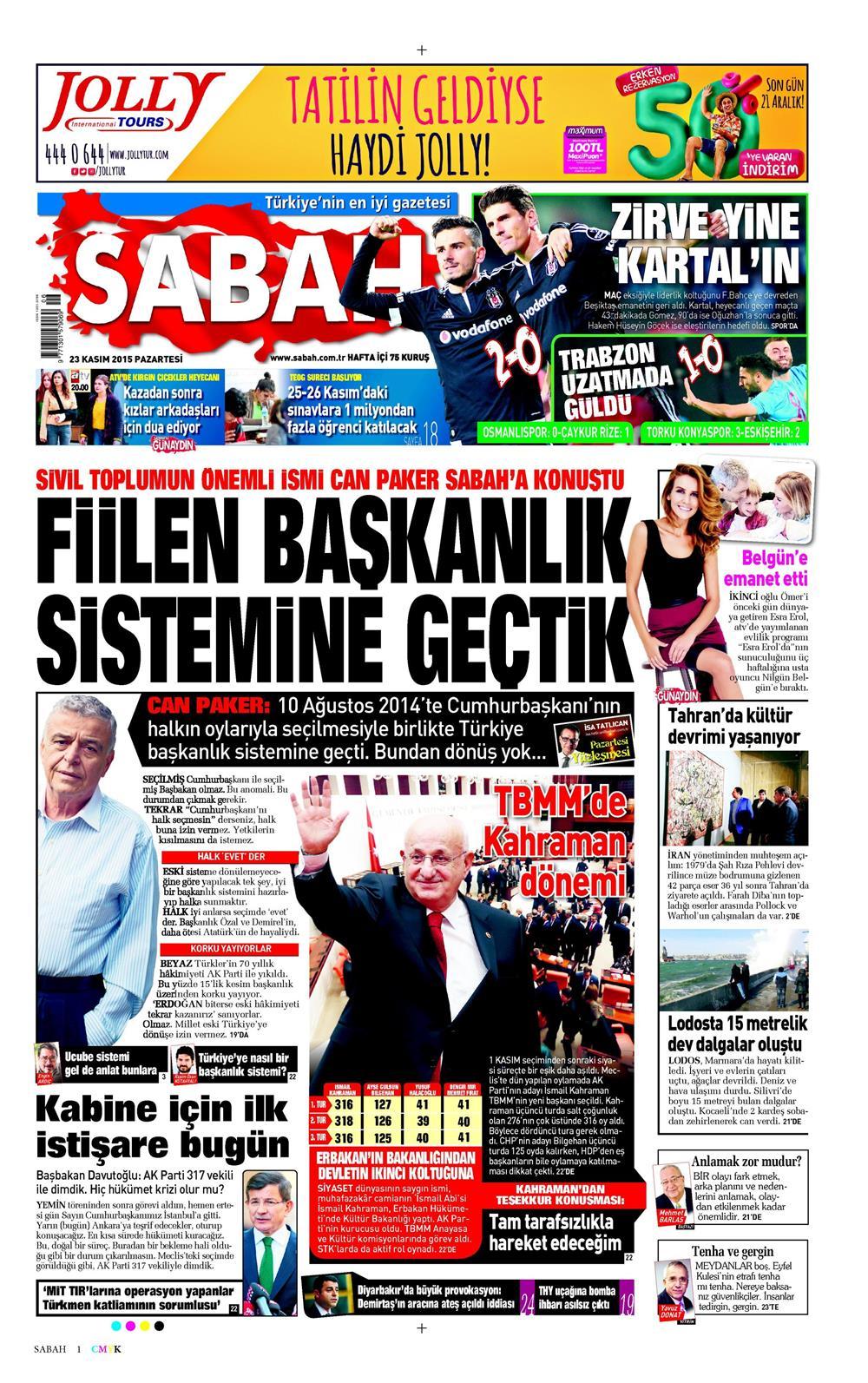 Gazeteler bugün ne yazdı? - 2