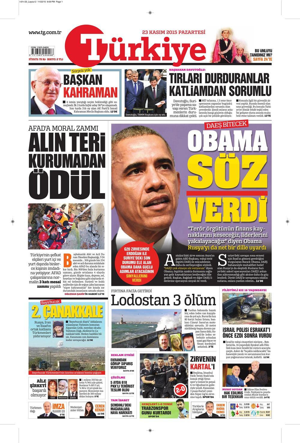 Gazeteler bugün ne yazdı? - 6