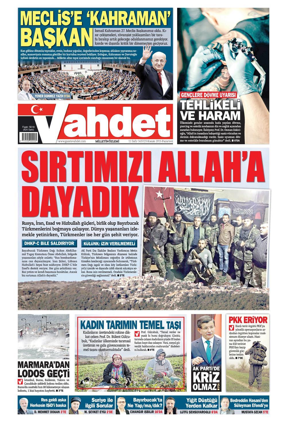 Gazeteler bugün ne yazdı? - 19